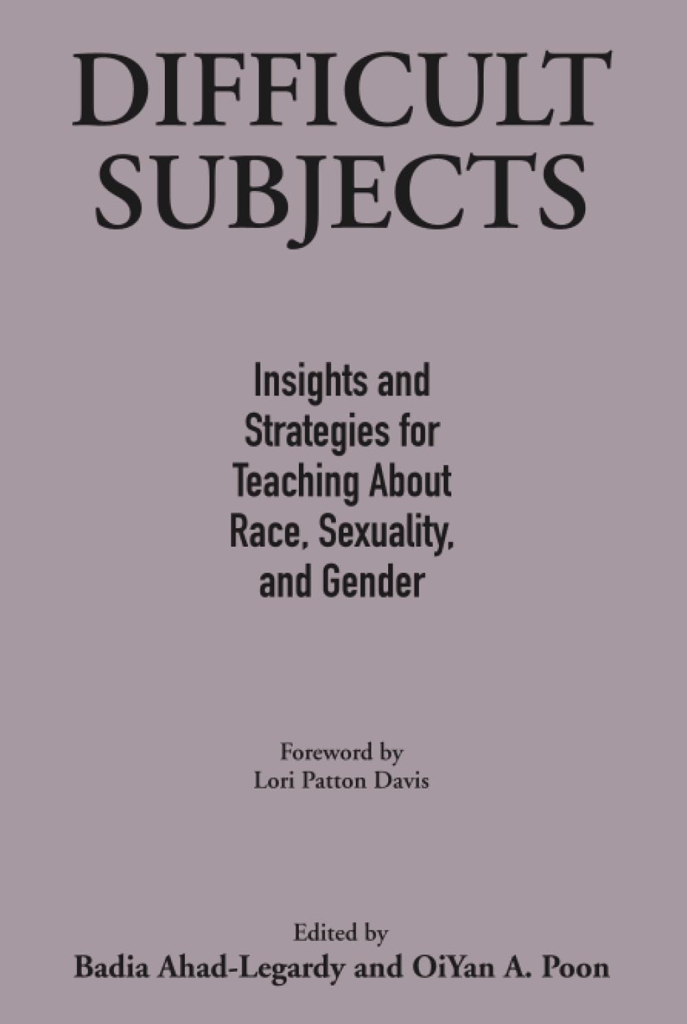 Difficult Subjects Books