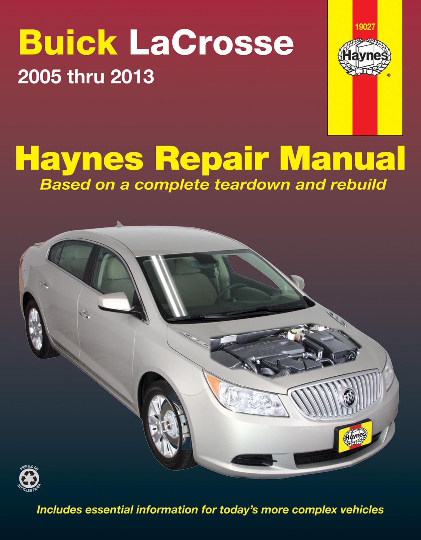 Buick Lacrosse 2005 Thru 2013: Does Not Include Information Specific to Eassist Models (Hayne's Automotive Repair Manual) Hobbies & Crafts