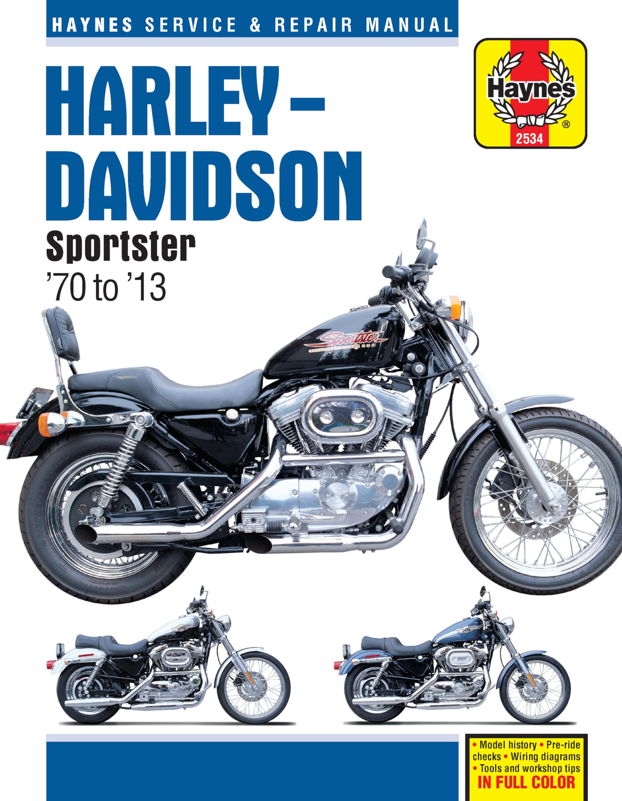 Harley-Davidson Sportsters (70 - 13) Haynes Repair Manual Hobbies & Crafts
