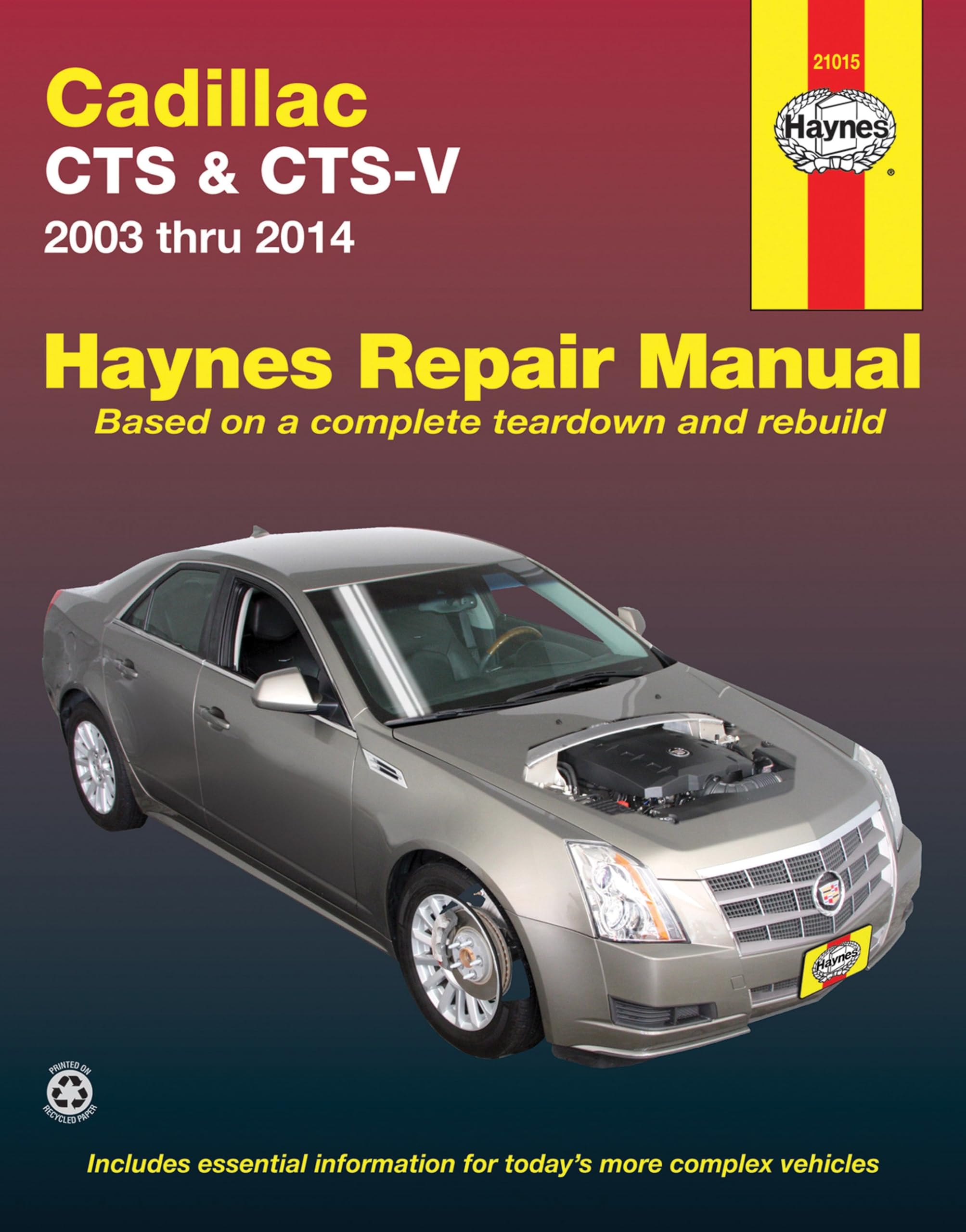 Cadillac Cts & Cts-V 2003 Thru 2014: 2003-2014 (Hayne's Automotive Repair Manual) Hobbies & Crafts