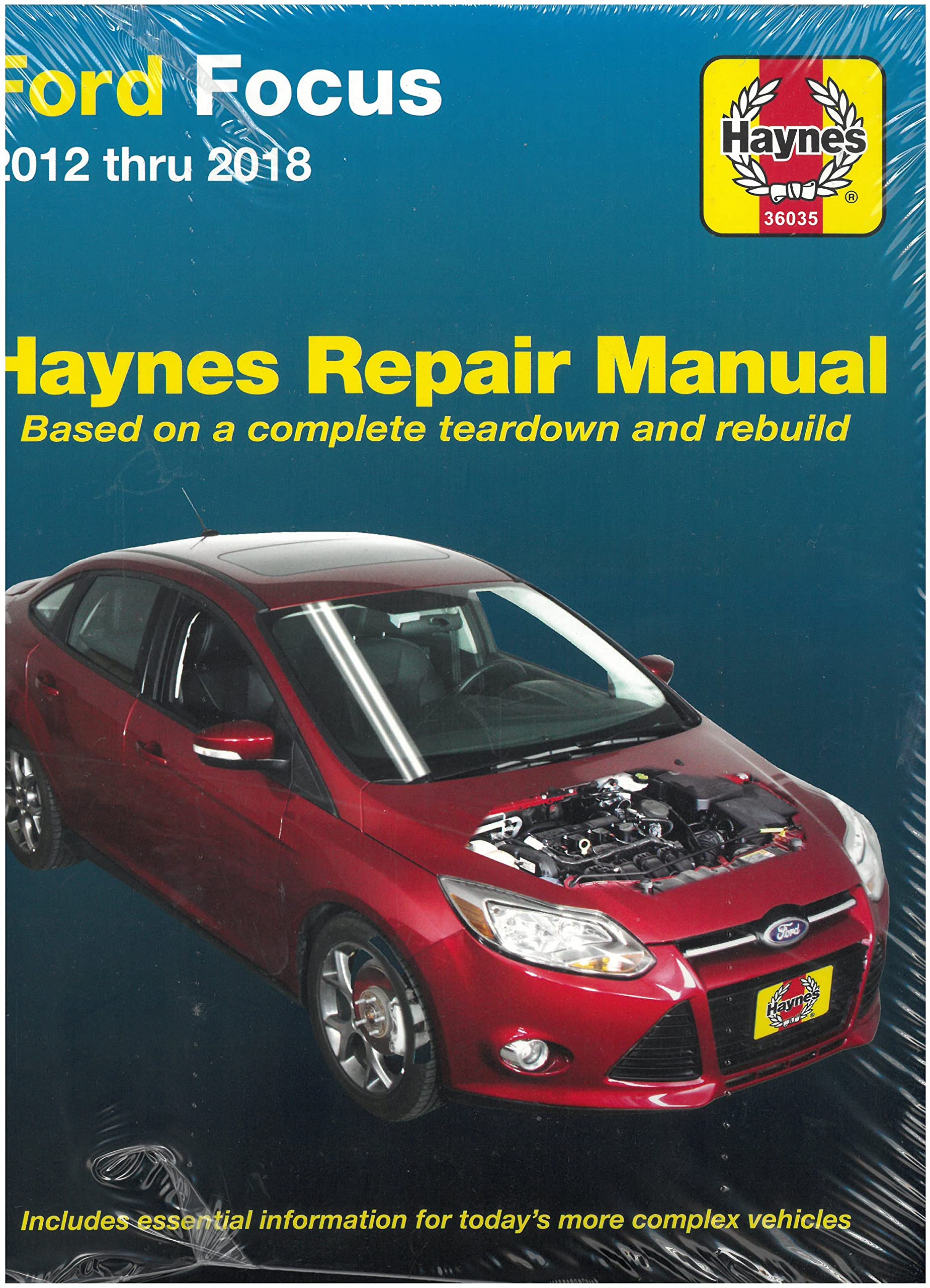 Ford Focus Haynes Repair Manual: 2012 Thru 2018 - Based on a Complete Teardown and Rebuild: 2012 to 2014 Leisure, Home & Garden