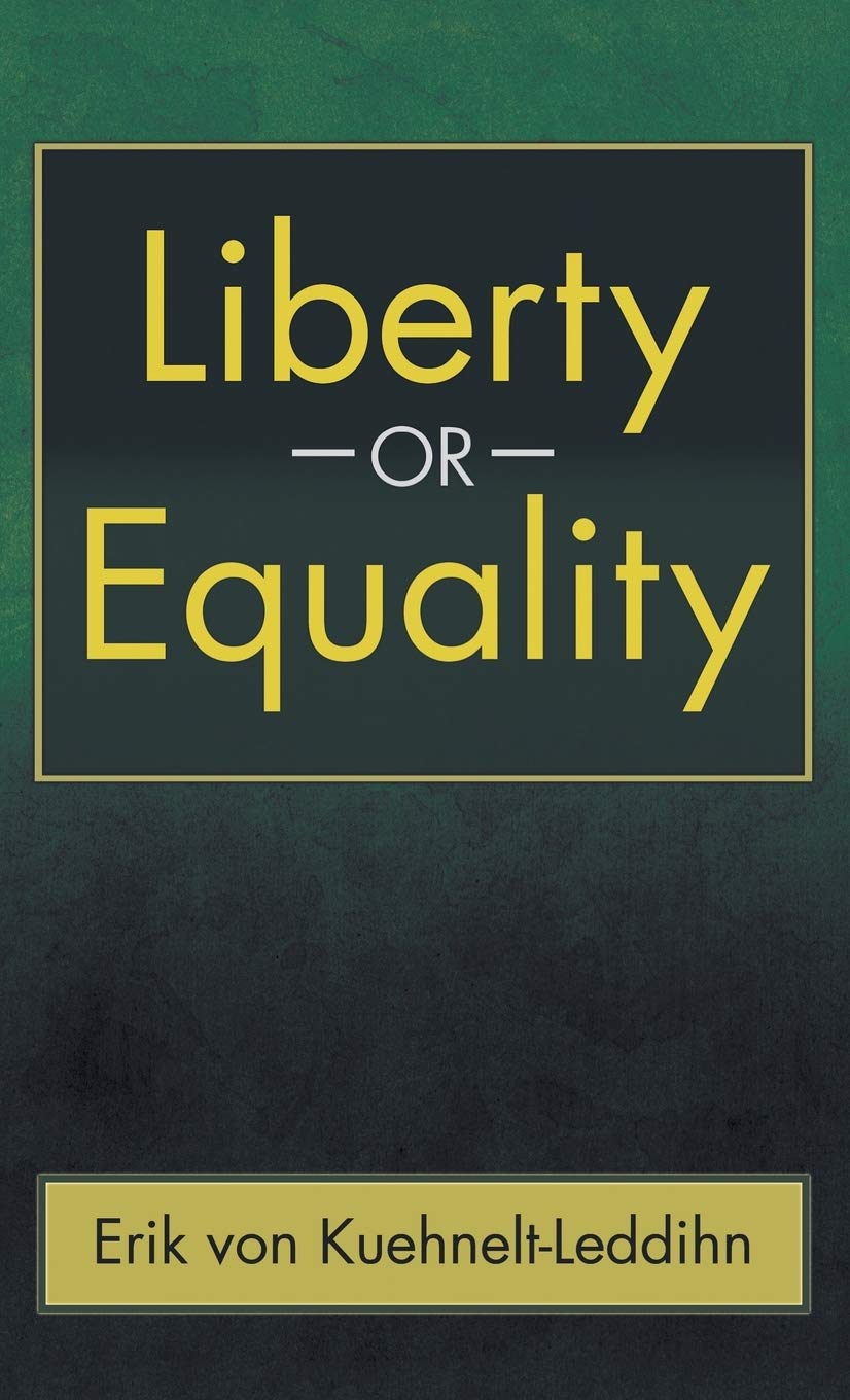 Liberty or Equality Philosophy