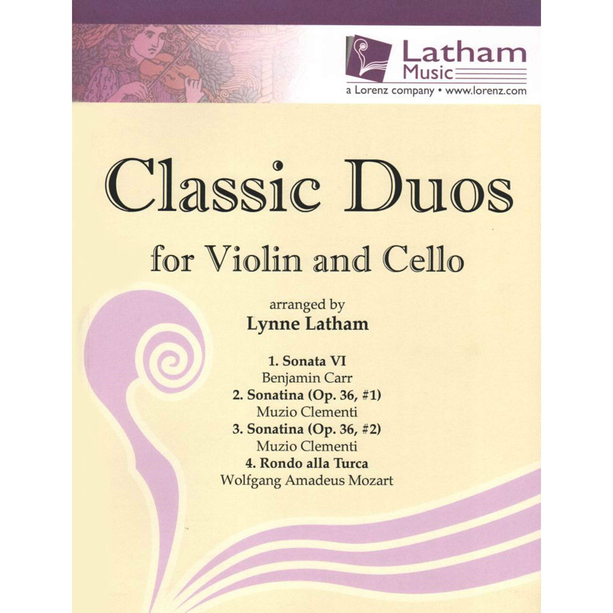Classic Duos for Violin and Cello (Latham Music) Sheet Music