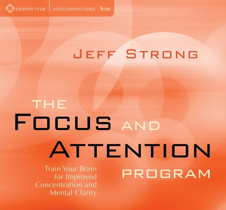 Product Image: Focus & Attention Program: Train Your Brain for Improved Concentration & Mental Clarity