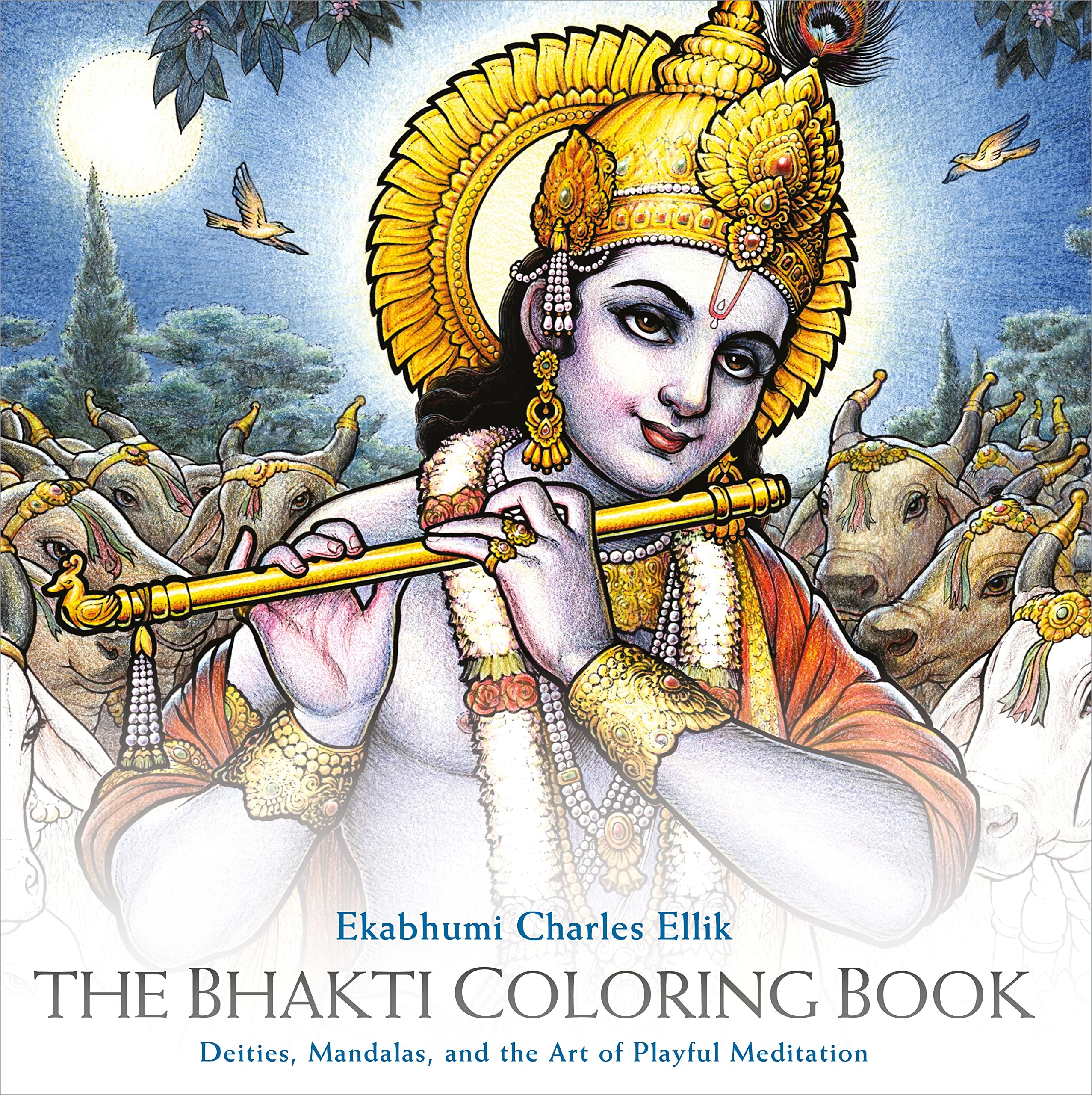 The Bhakti Coloring Book: Deities, Mandalas, and the Art of Playful Meditation Partnership & Love