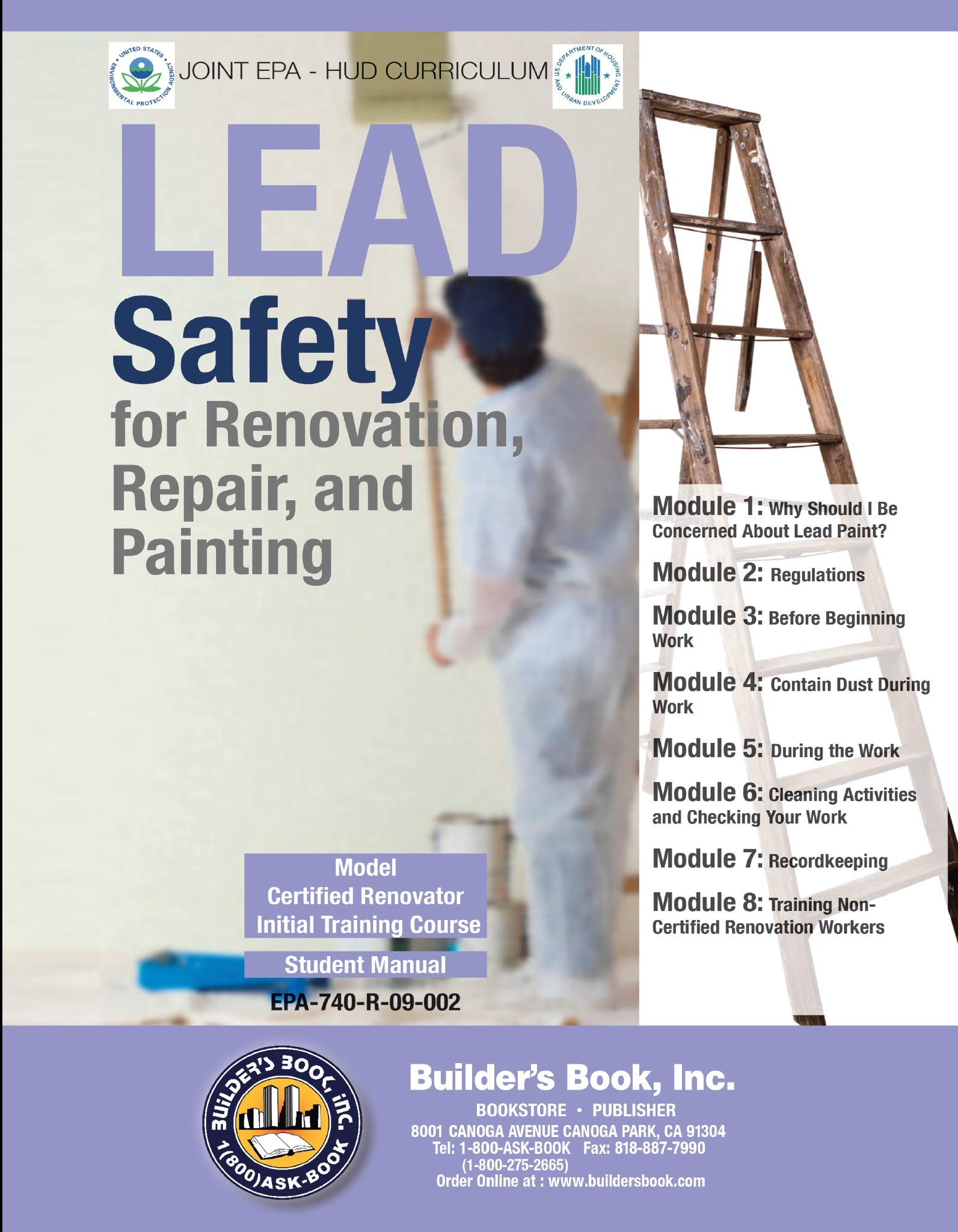 LEAD Safety for Renovation, Repair, and Painting Reference Books