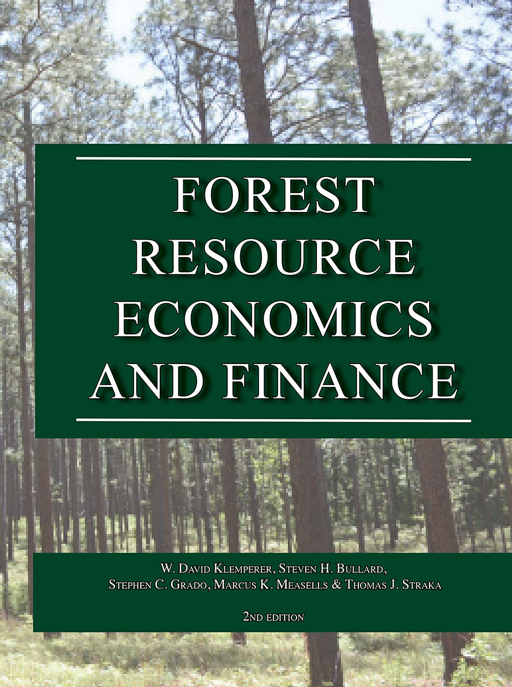 Forest Resource Economics and Finance Business, Finance & Career