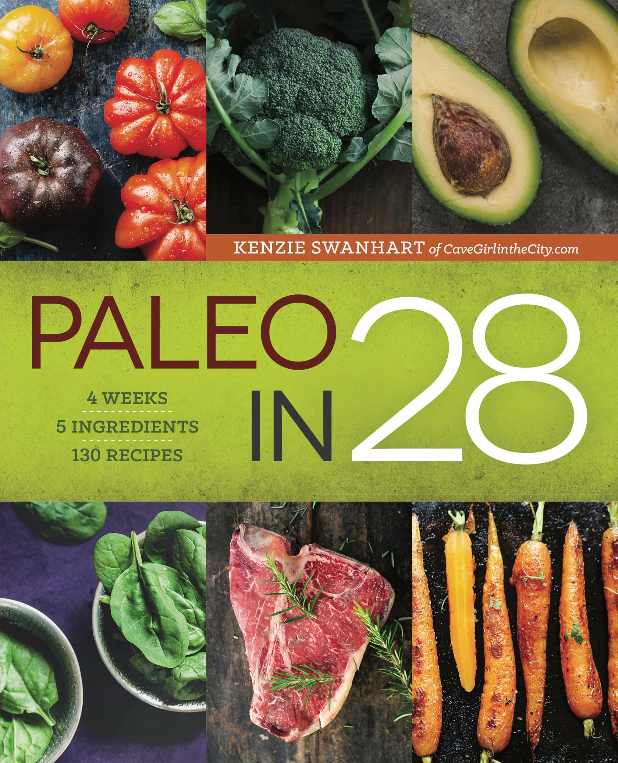 Paleo in 28: 4 Weeks, 5 Ingredients, 130 Recipes Health, Nutrition & Fitness