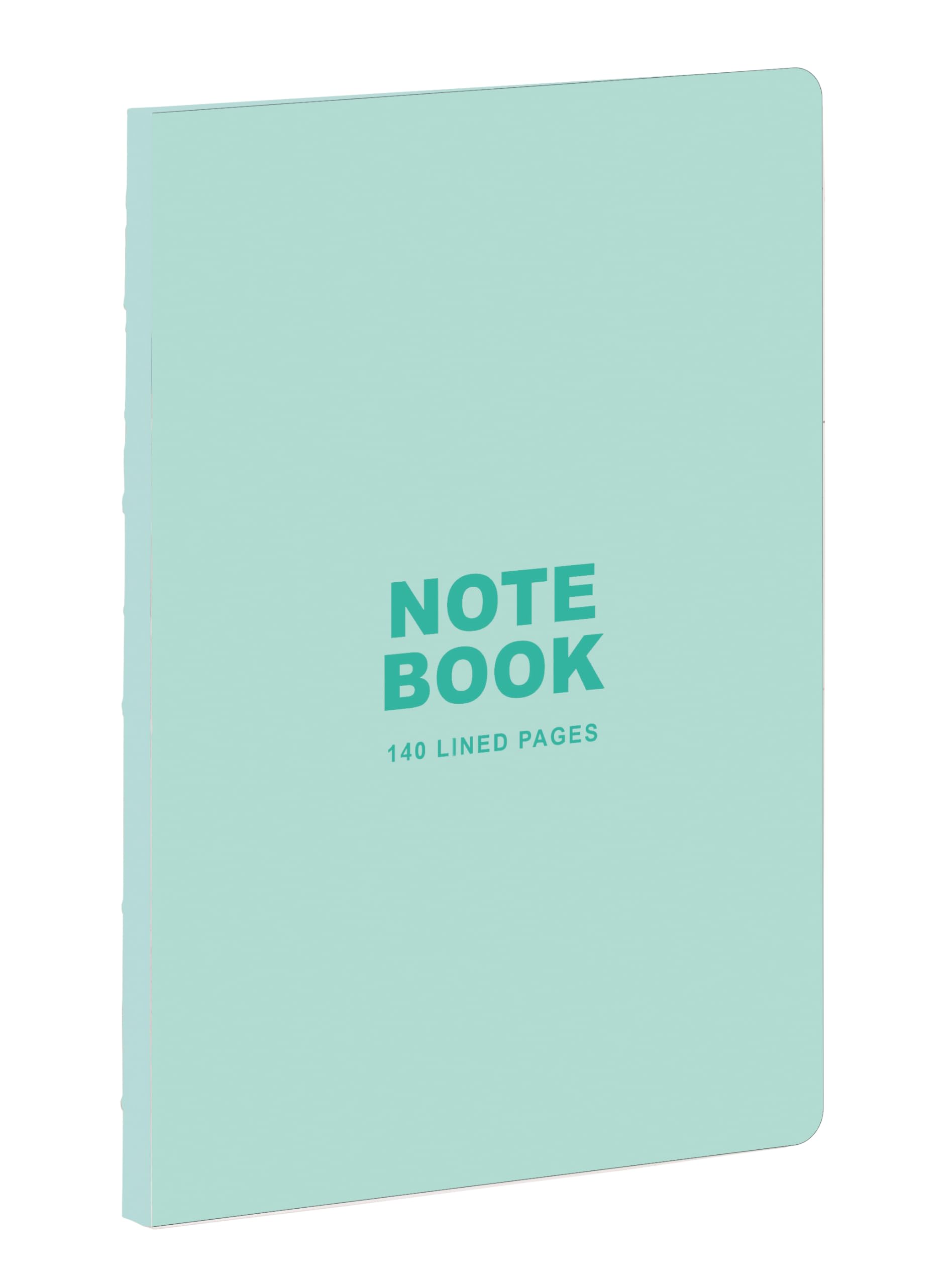 Teneues - A5 Notebook: Pastel Green, 140 Lined Pages, Raw Sewn Spine, Lays Flat Arts & Music