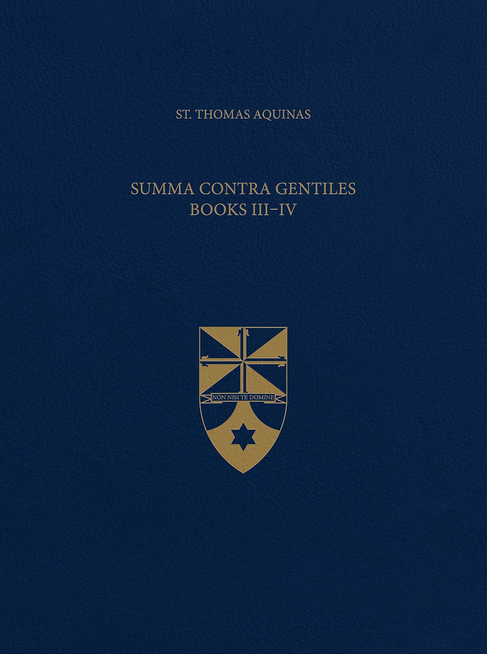 Summa Contra Gentiles, Books III & IV (Latin-English Opera Omnia) Film, Art & Culture