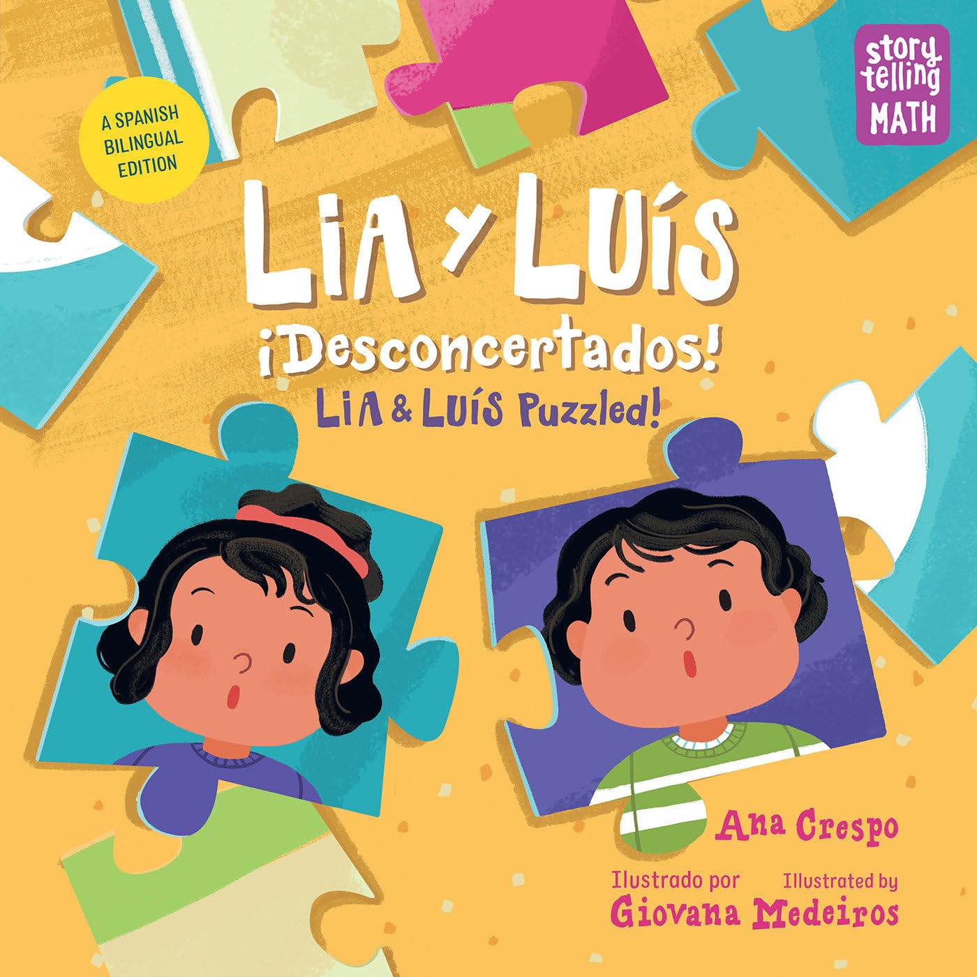 Lia y Luís: ¡Desconcertados! / Lia & Luís: Puzzled! (Spanish Bilingual Edition): ¡desconcertados! / Puzzled! (Storytelling Math) Non-fiction