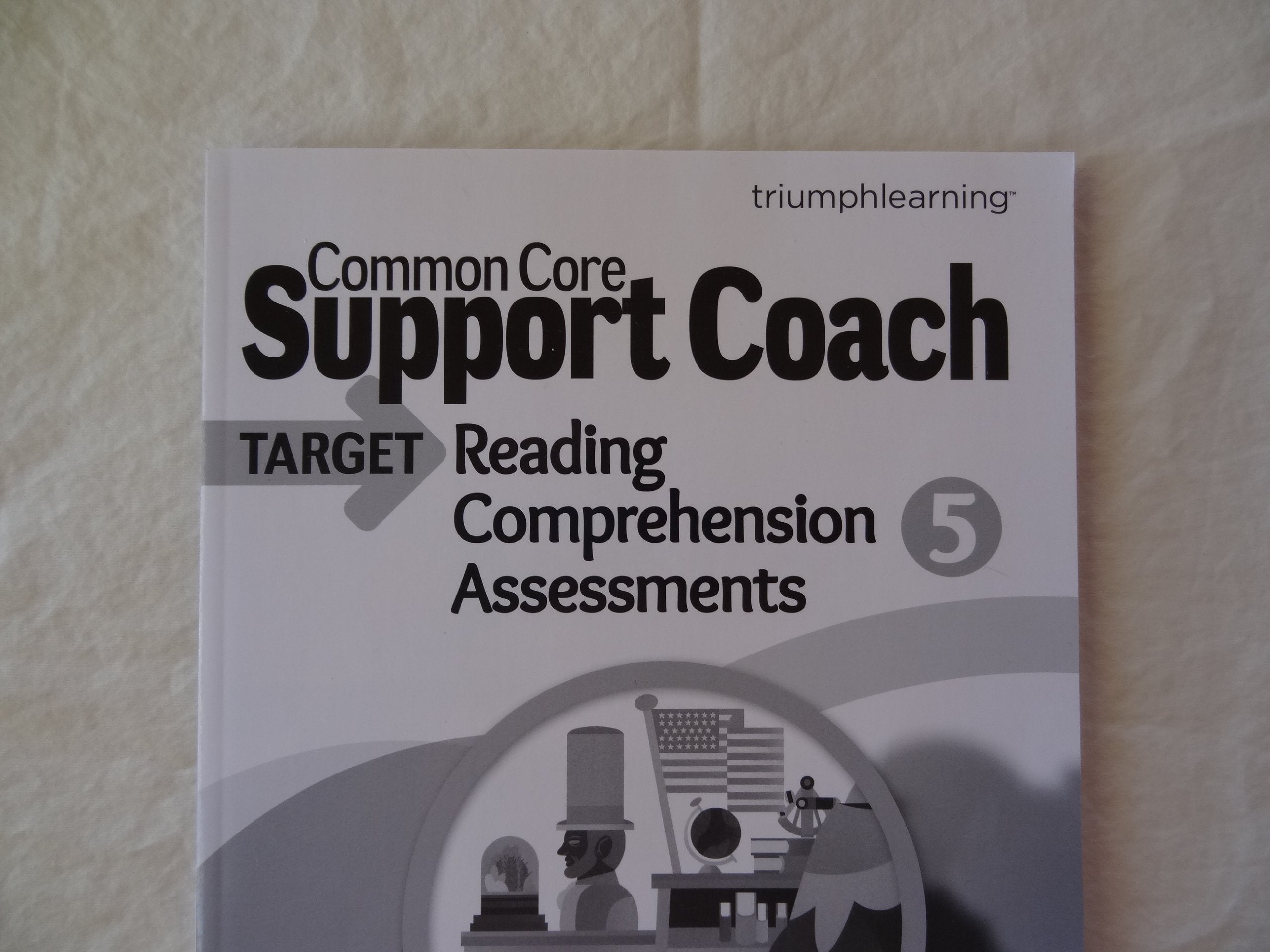 Common Core Support Coach, Target: Reading Comprehension, Assessments, Grade 5 Books