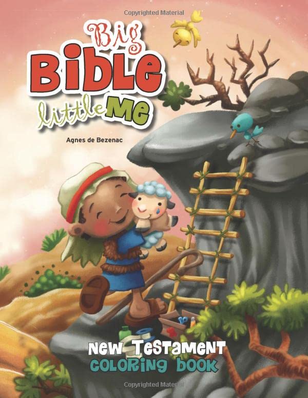 Big Bible, Little Me - New Testament Coloring Book: New Testament Coloring Books for Kids Non-fiction