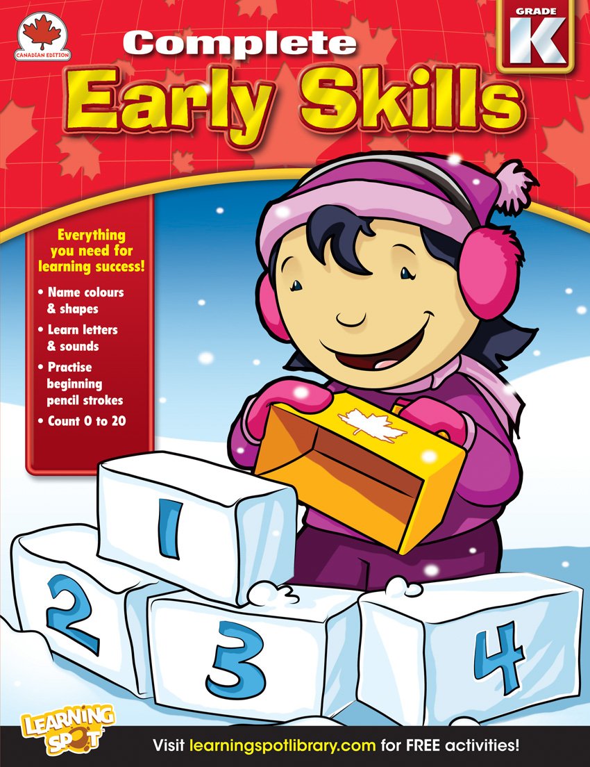 Complete Early Skills, Grade K: Canadian Edition book