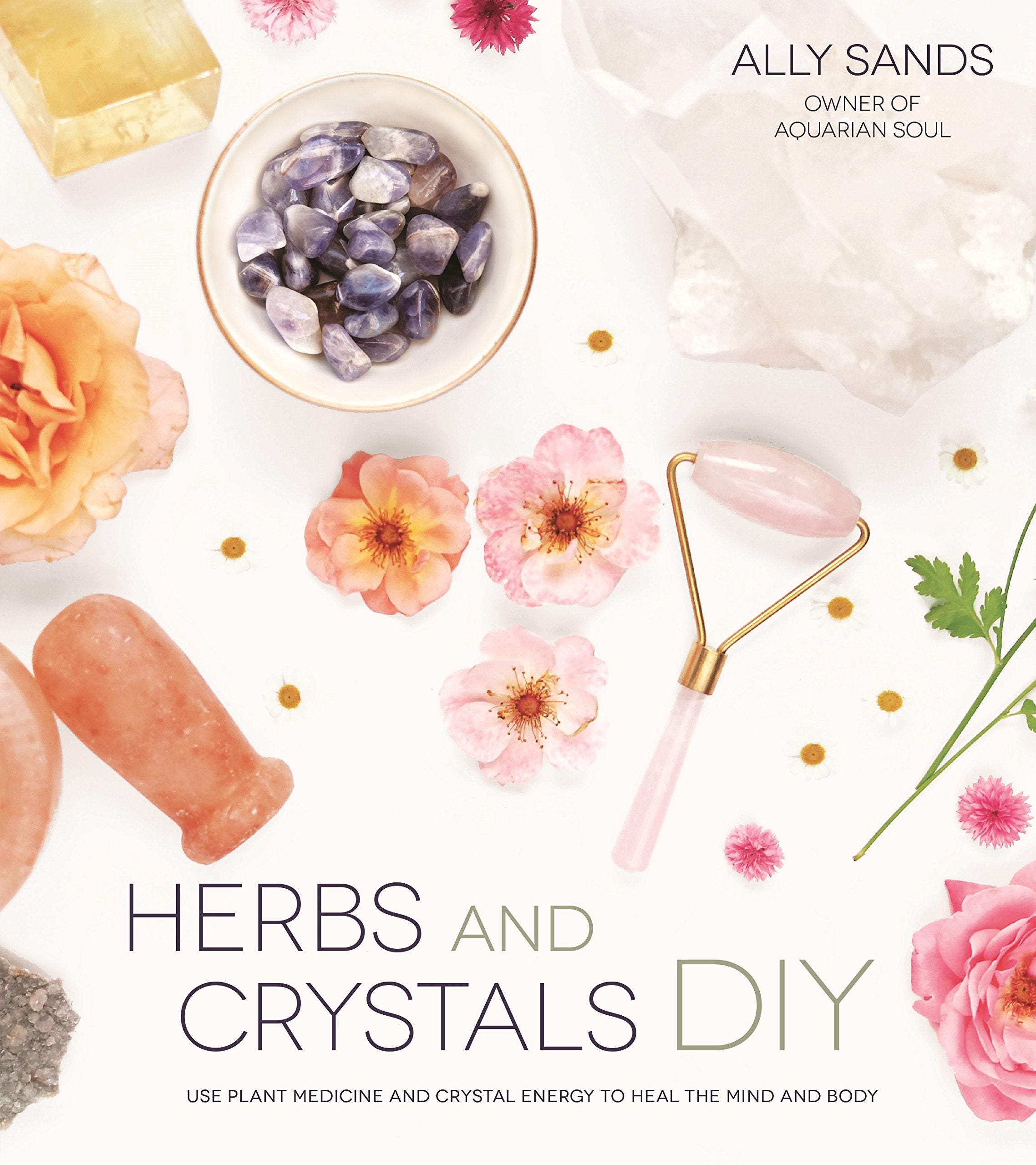 Herbs and Crystals Diy: Use Plant Medicine and Crystal Energy to Heal the Mind and Body book