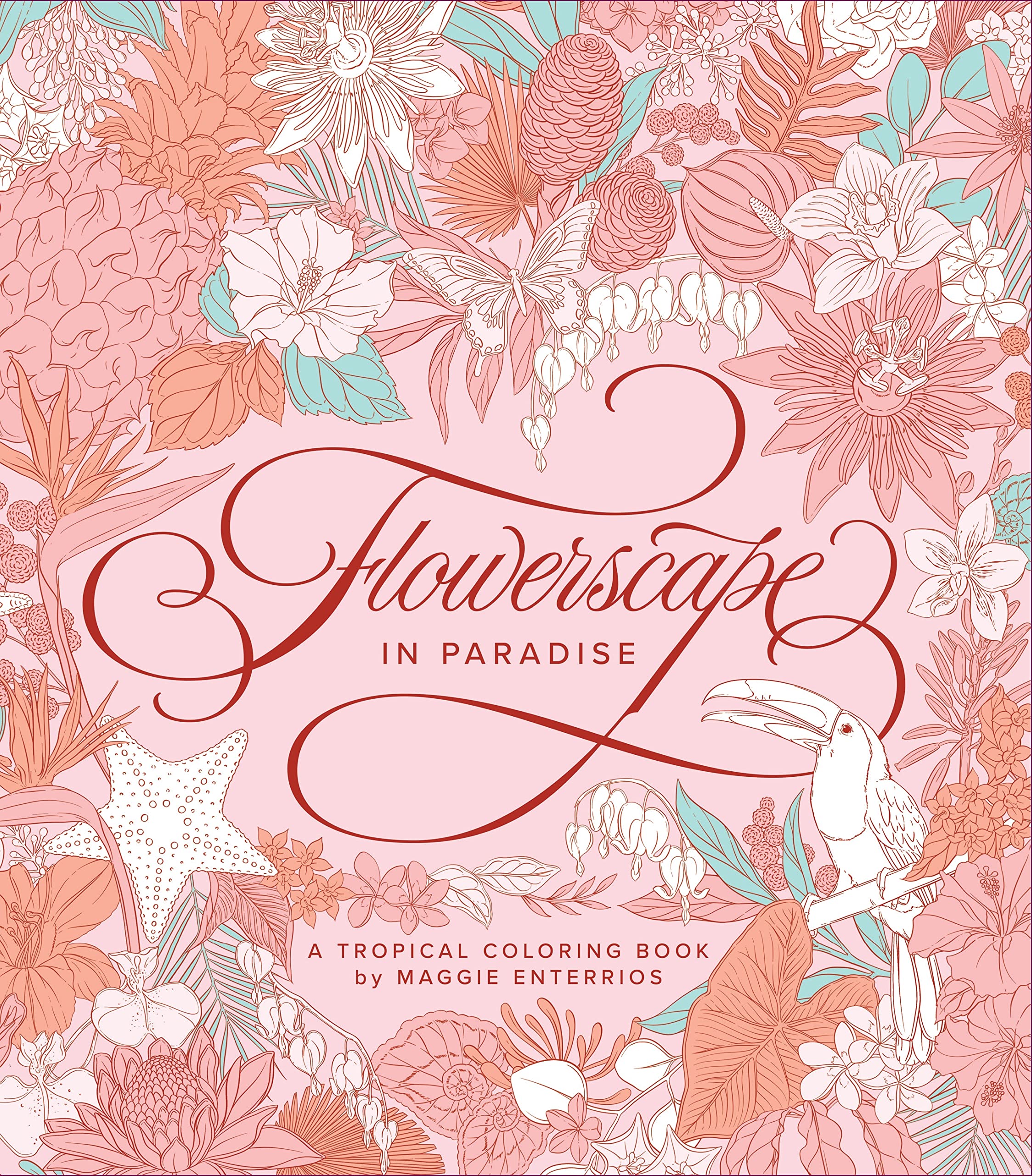 Flowerscape in Paradise: A Tropical Coloring Book Film, Art & Culture