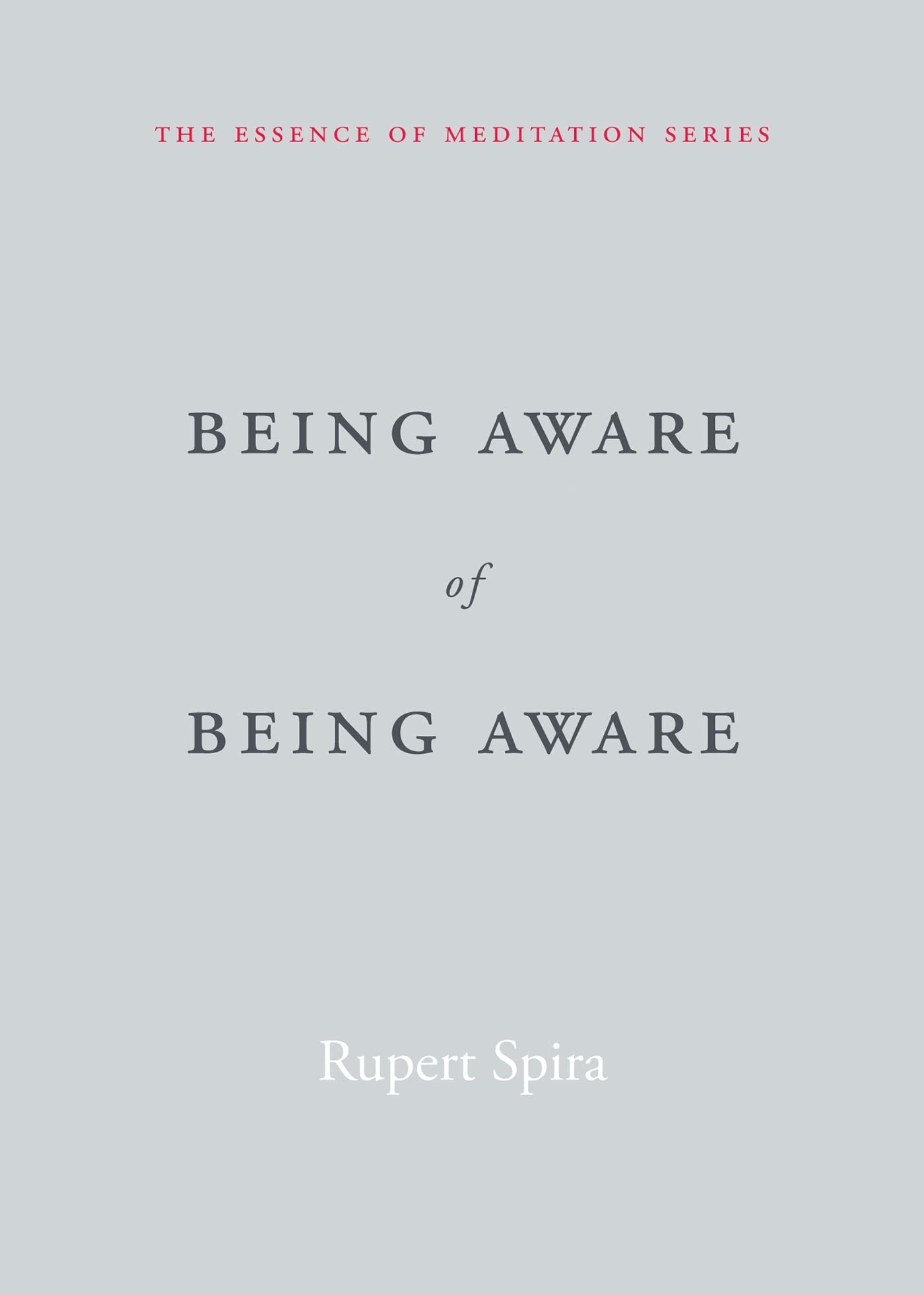 Product Image: Being Aware of Being Aware