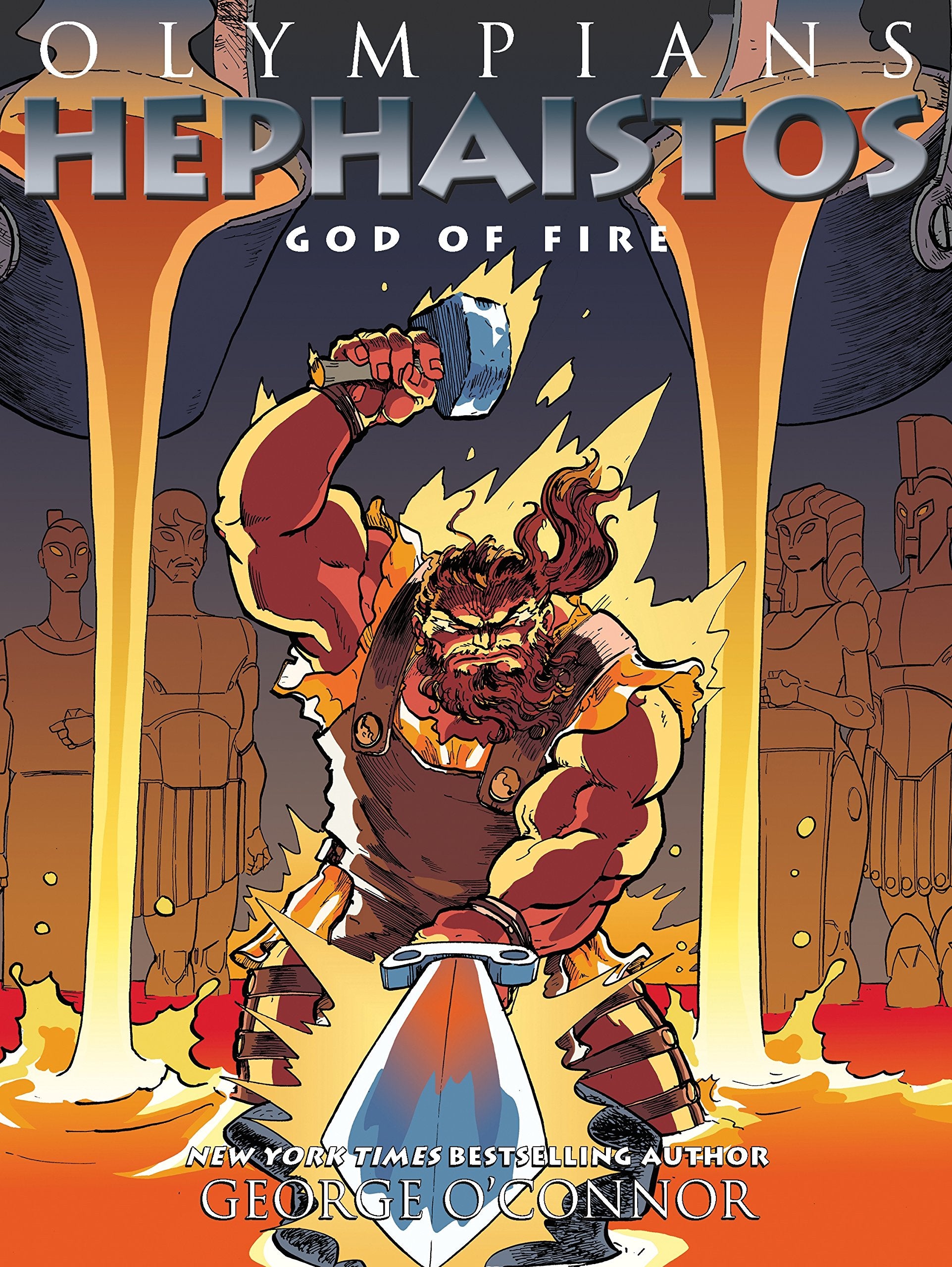 Olympians: Hephaistos: God of Fire (Olympians, 11, Band 11) Manga
