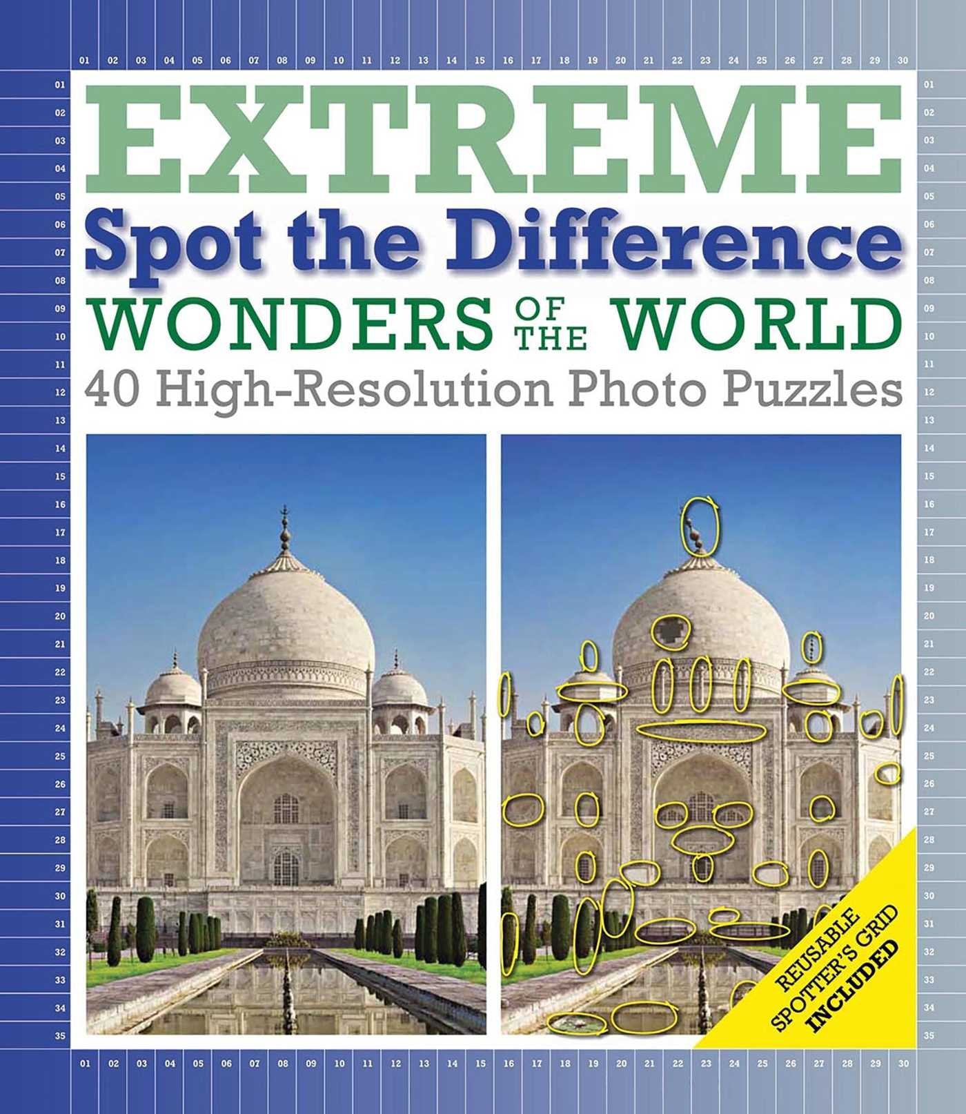 Wonders of the World: Extreme Spot the Difference, 40 High-Resoluton Photo Puzzles book