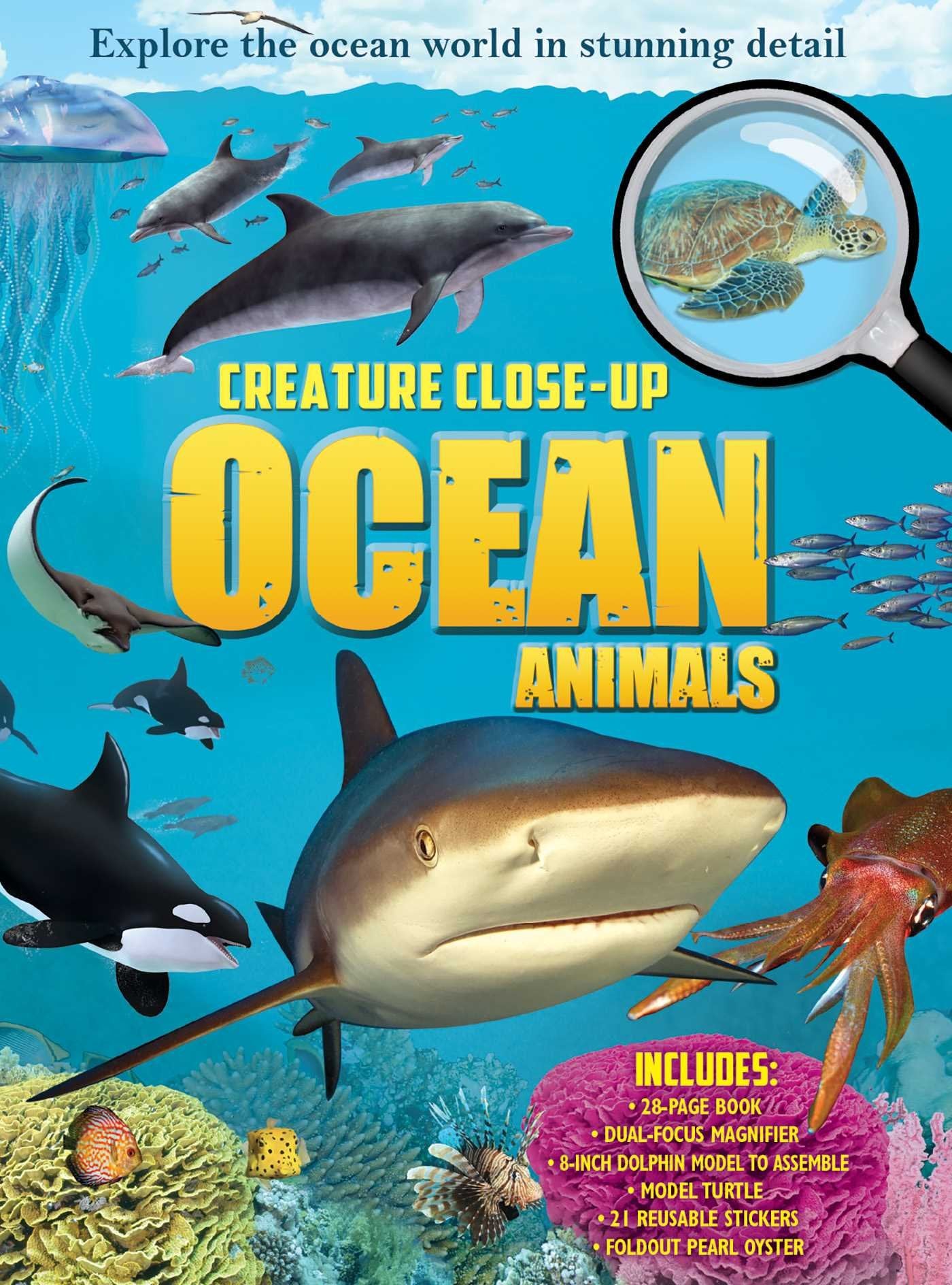 Creature Close-Up: Ocean Animals Non-fiction books for kids