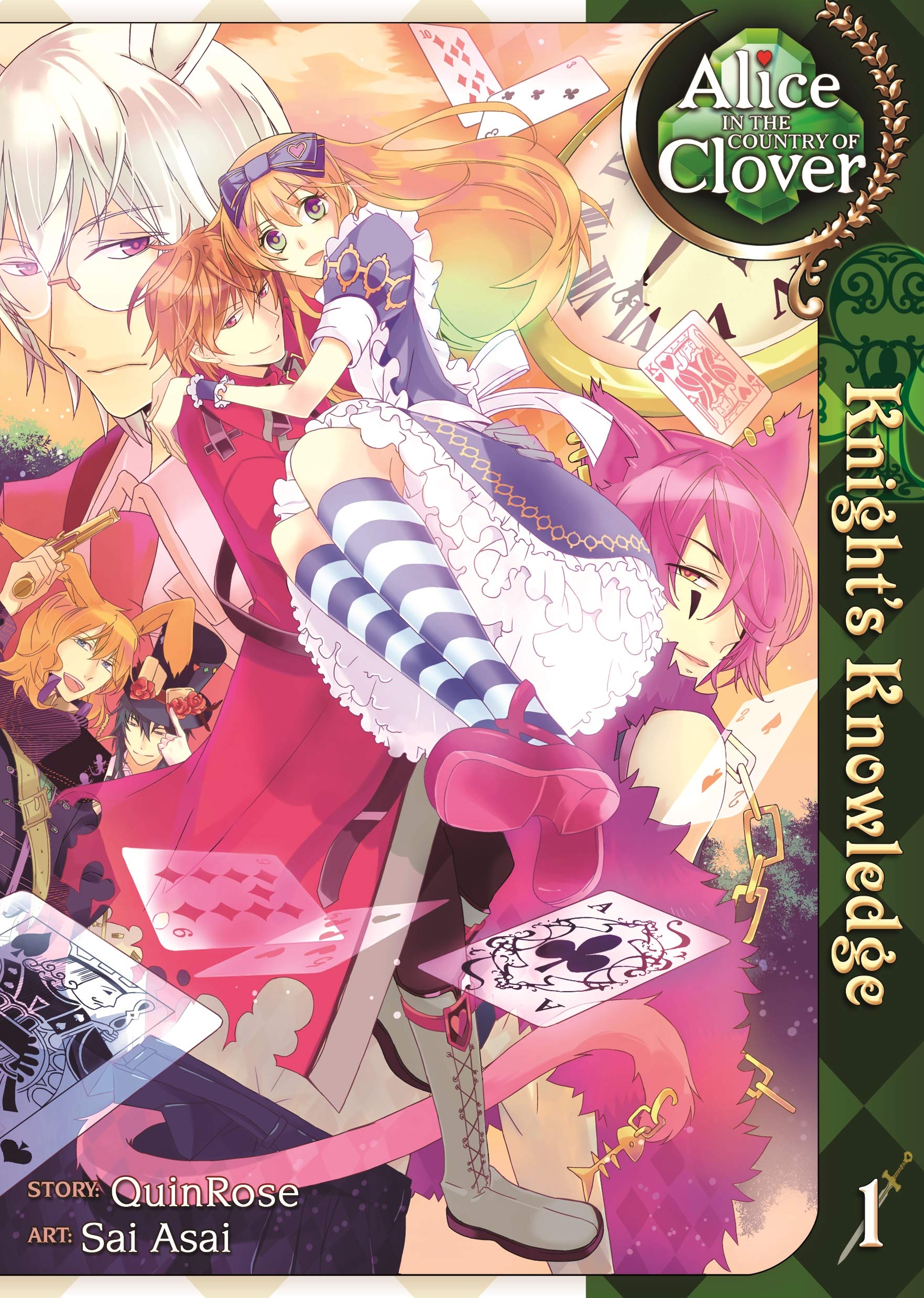 Alice in the Country of Clover Knight's Knowledge Manga