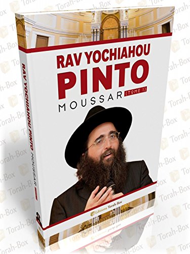 Rav Yochiahou Pinto - Moussar book