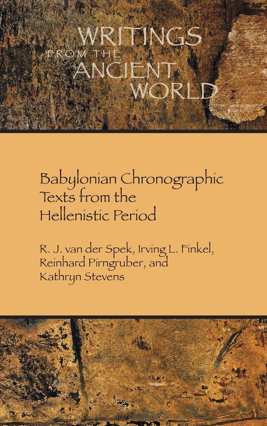 Babylonian Chronographic Texts from the Hellenistic Period Social Sciences