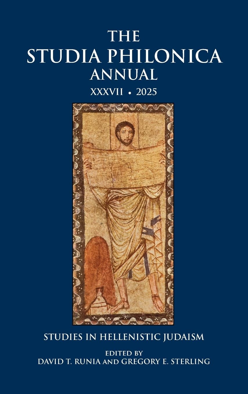 The Studia Philonica Annual XXXVII, 2025 Philosophy