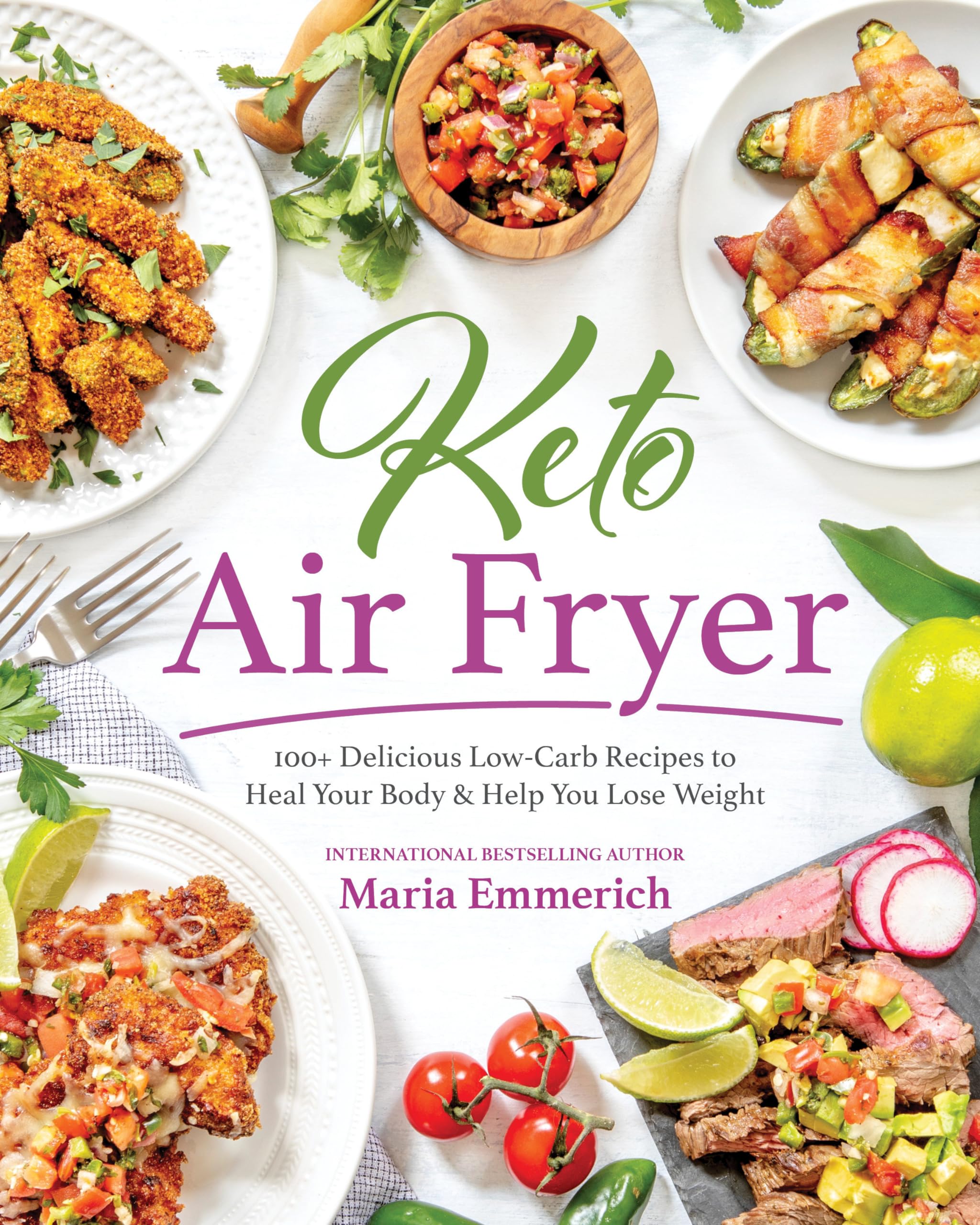 Keto Air Fryer: 100+ Delicious Low-Carb Recipes to Heal Your Body & Help You Lose Weight Leisure, Home & Garden