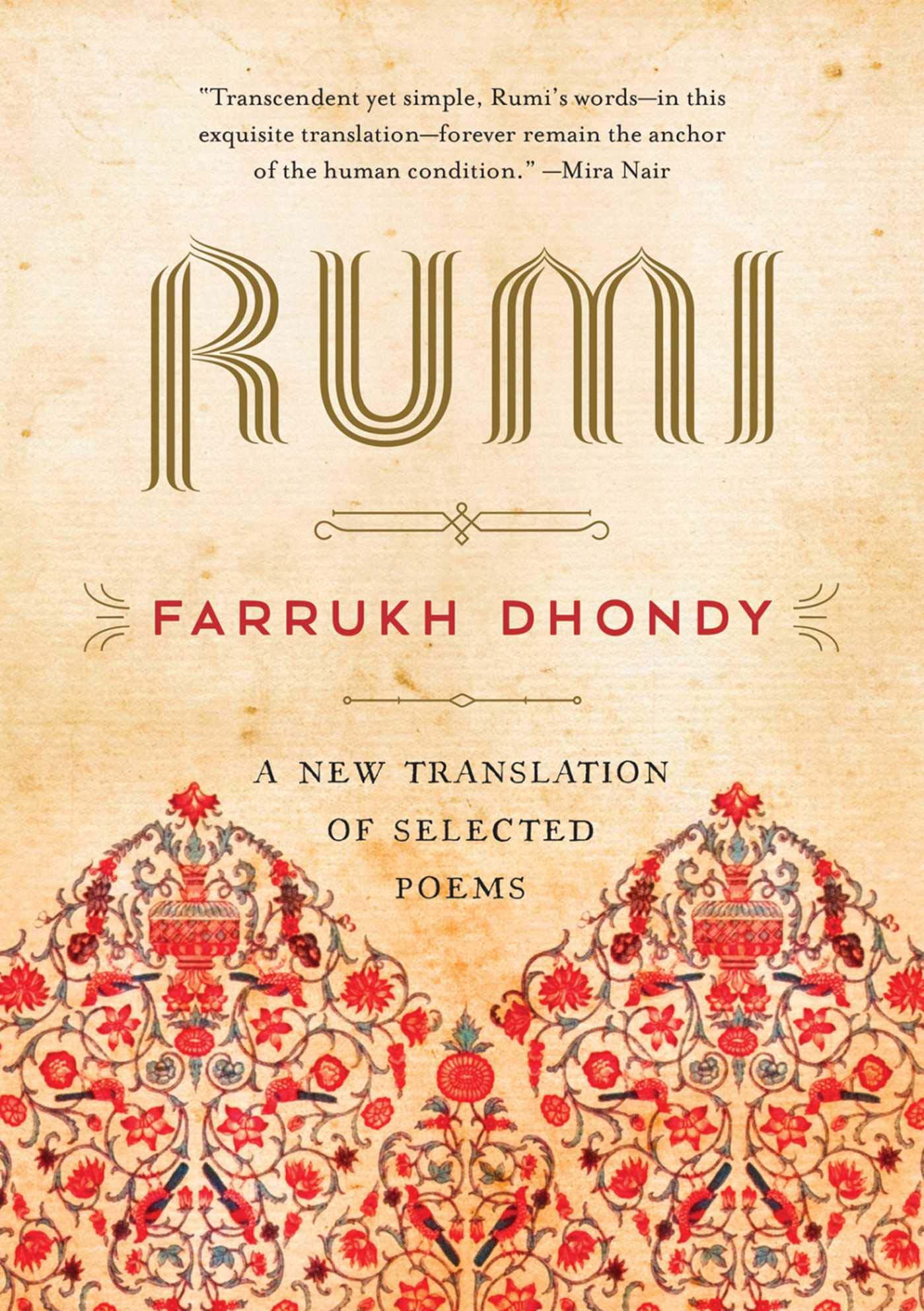 Rumi: A New Translation of Selected Poems Poetry