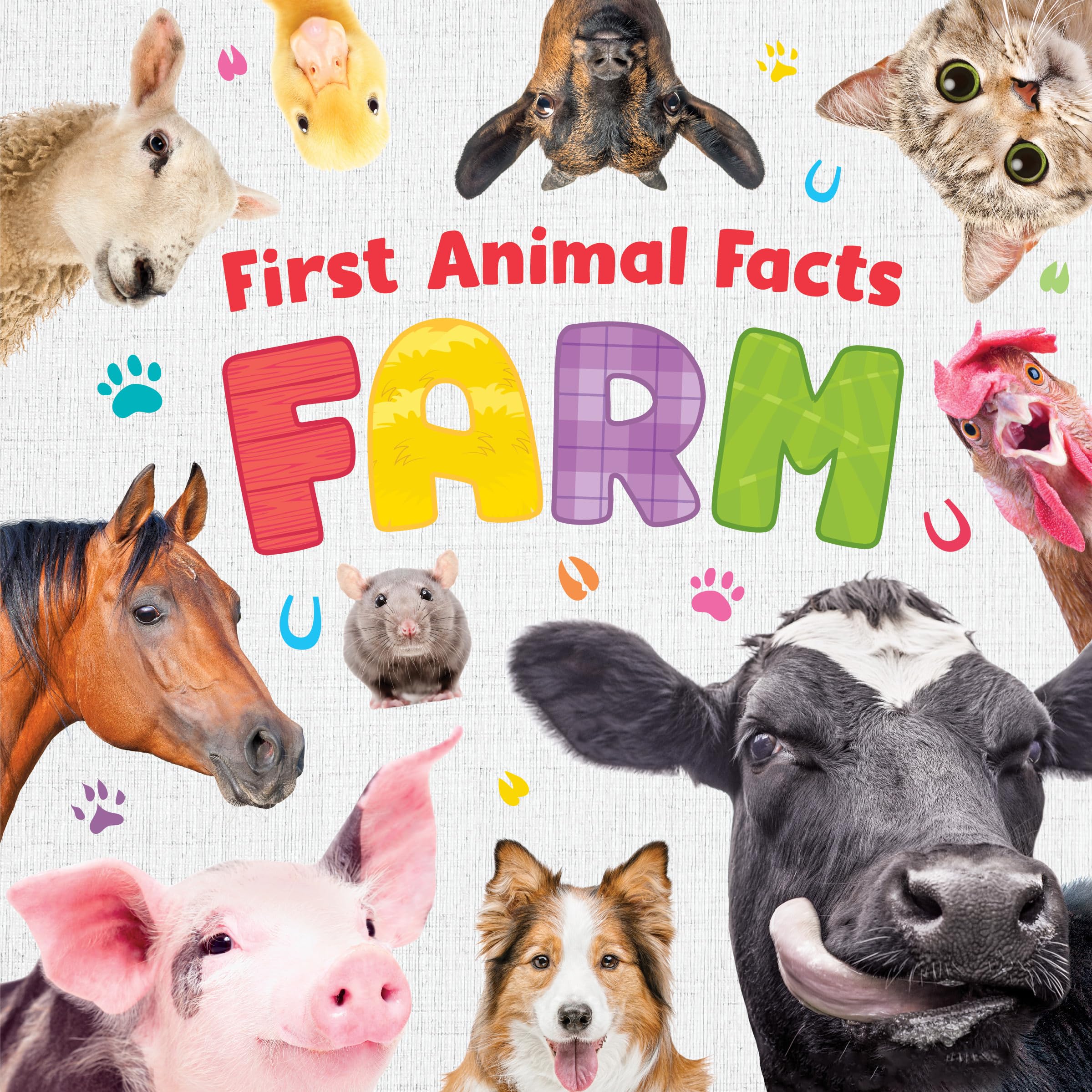 First Animal Facts Farm: Farm book