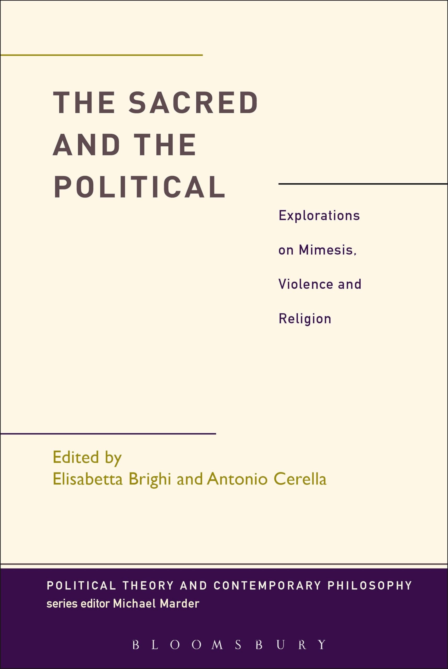 The Sacred and the Political Philosophy