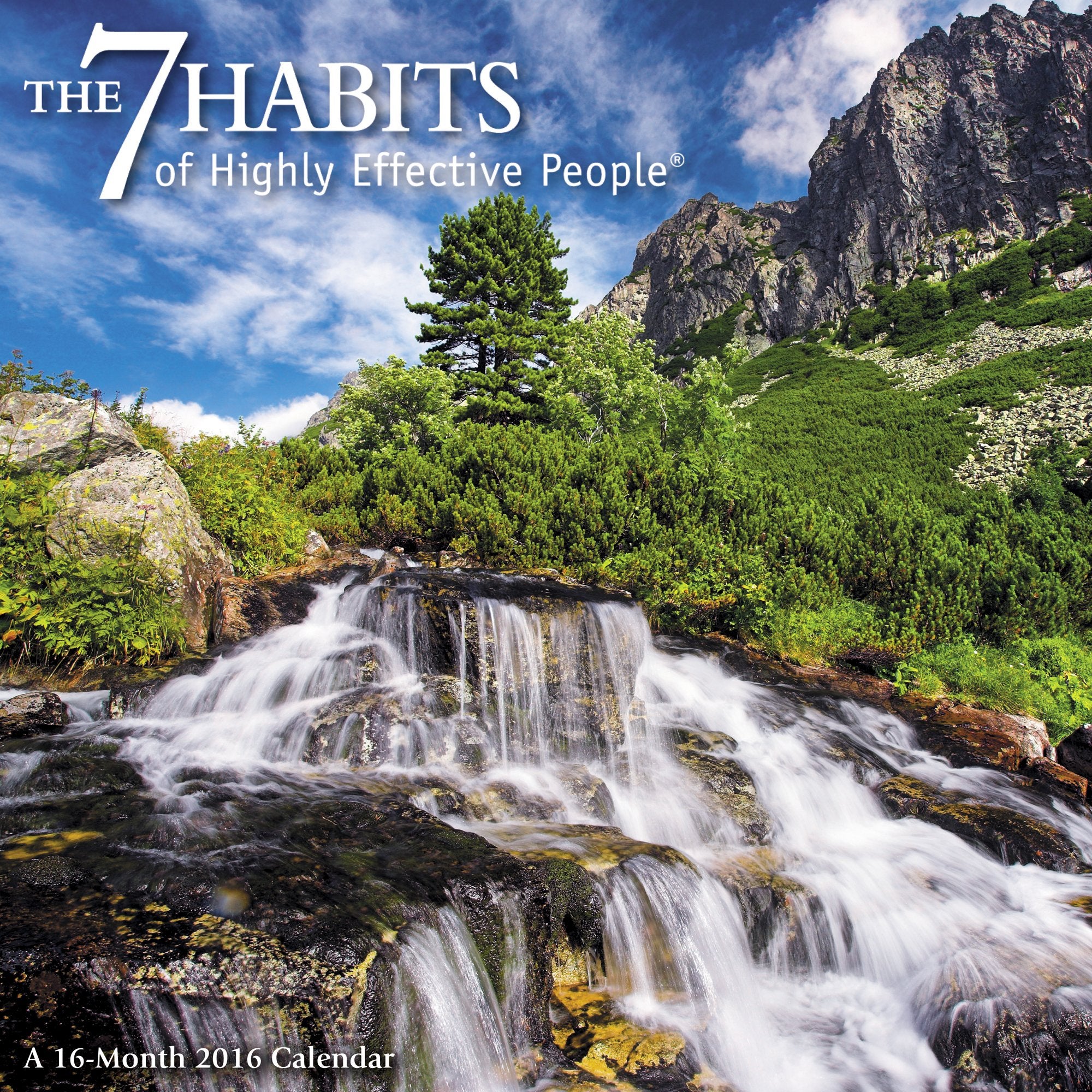 The 7 Habits of Highly Effective People 2016 Calendar Books