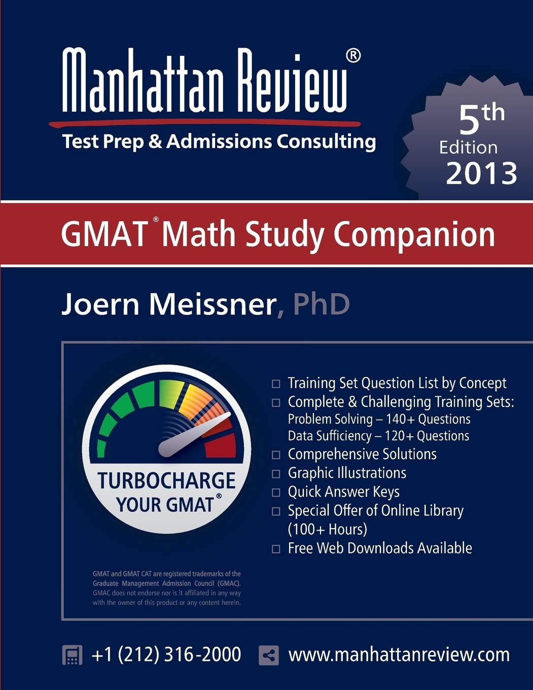 Manhattan Review GMAT Math Study Companion [5th Edition] Business, Finance & Career