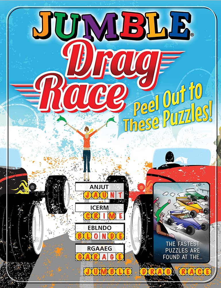 Jumble Drag Race: Peel Out to These Puzzles! (Jumbles) Leisure & Fun