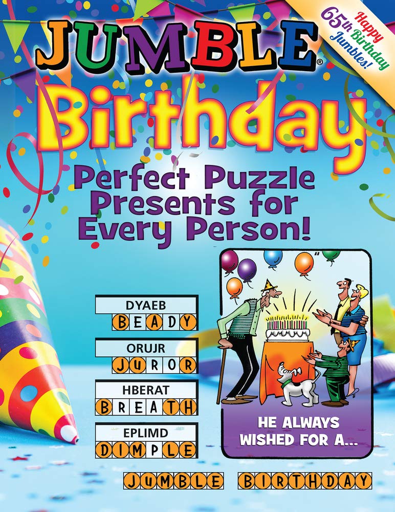 Jumble (R) Birthday: Perfect Puzzle Presents for Every Person! (Jumbles) Leisure & Fun