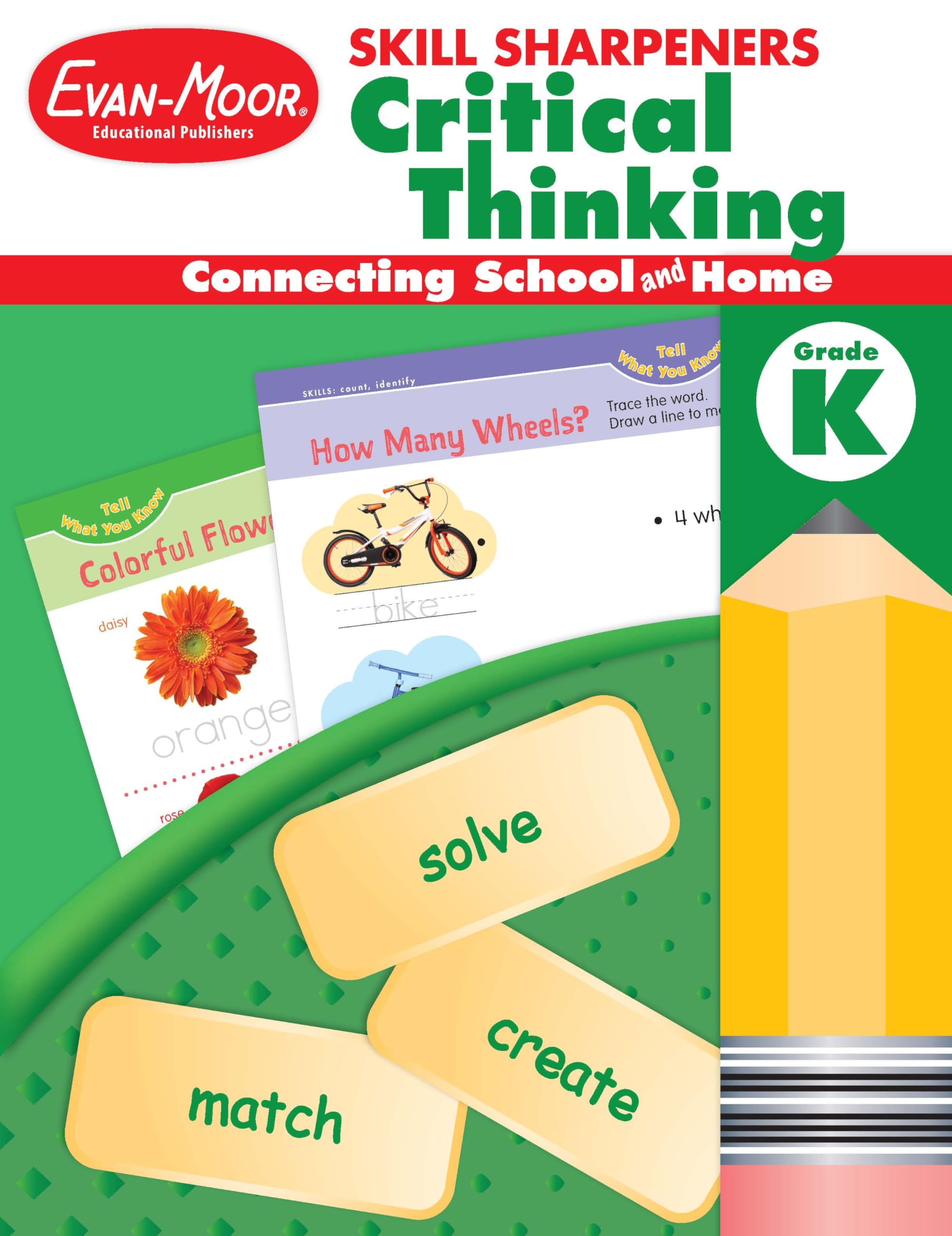 Skill Sharpeners Critical Thinking, Grade K book