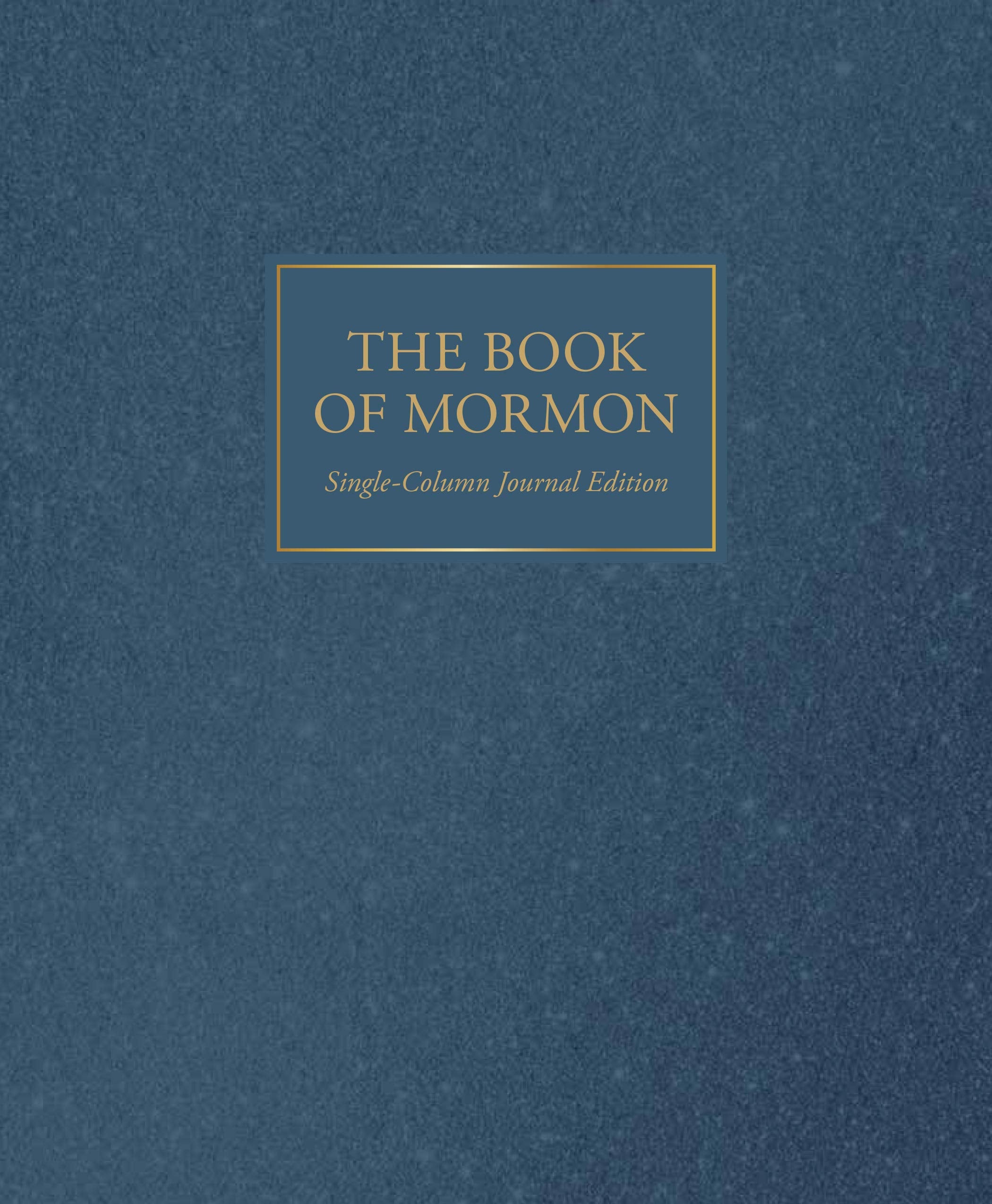 The Book of Mormon: Reader's Journal Edition Books