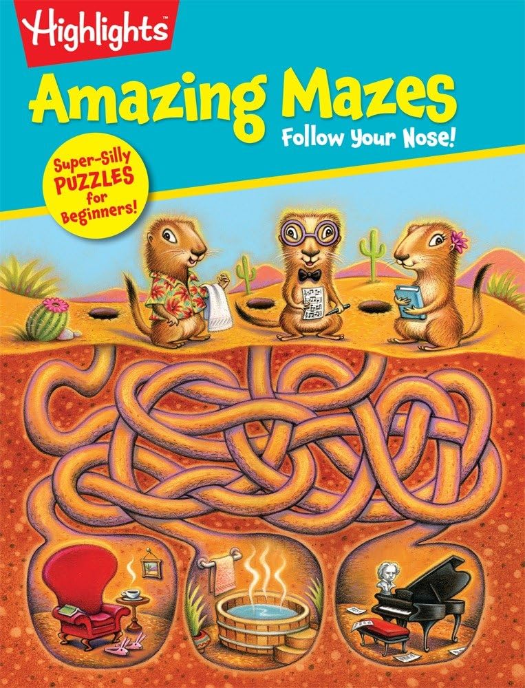 Follow Your Nose!: Puzzles for Beginners (Highlights Amazing Mazes) Tiptoi & Games