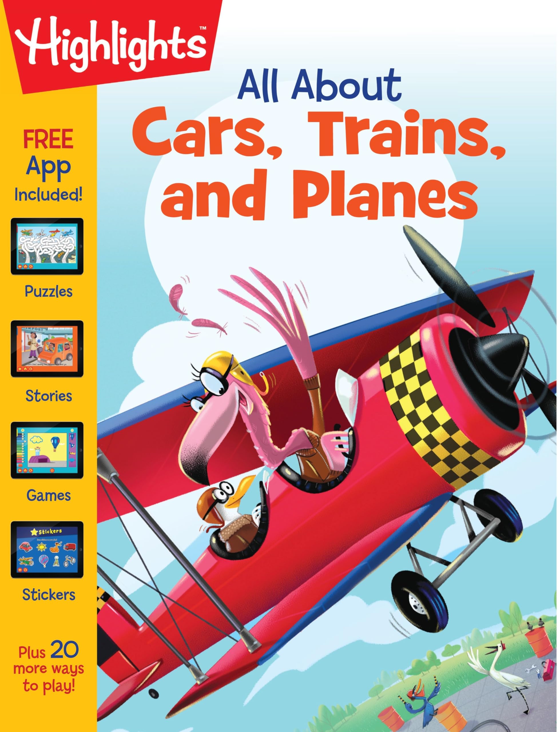 All About Cars, Trains, and Planes (Highlights(TM) All About Activity Books) Novels & Short Stories