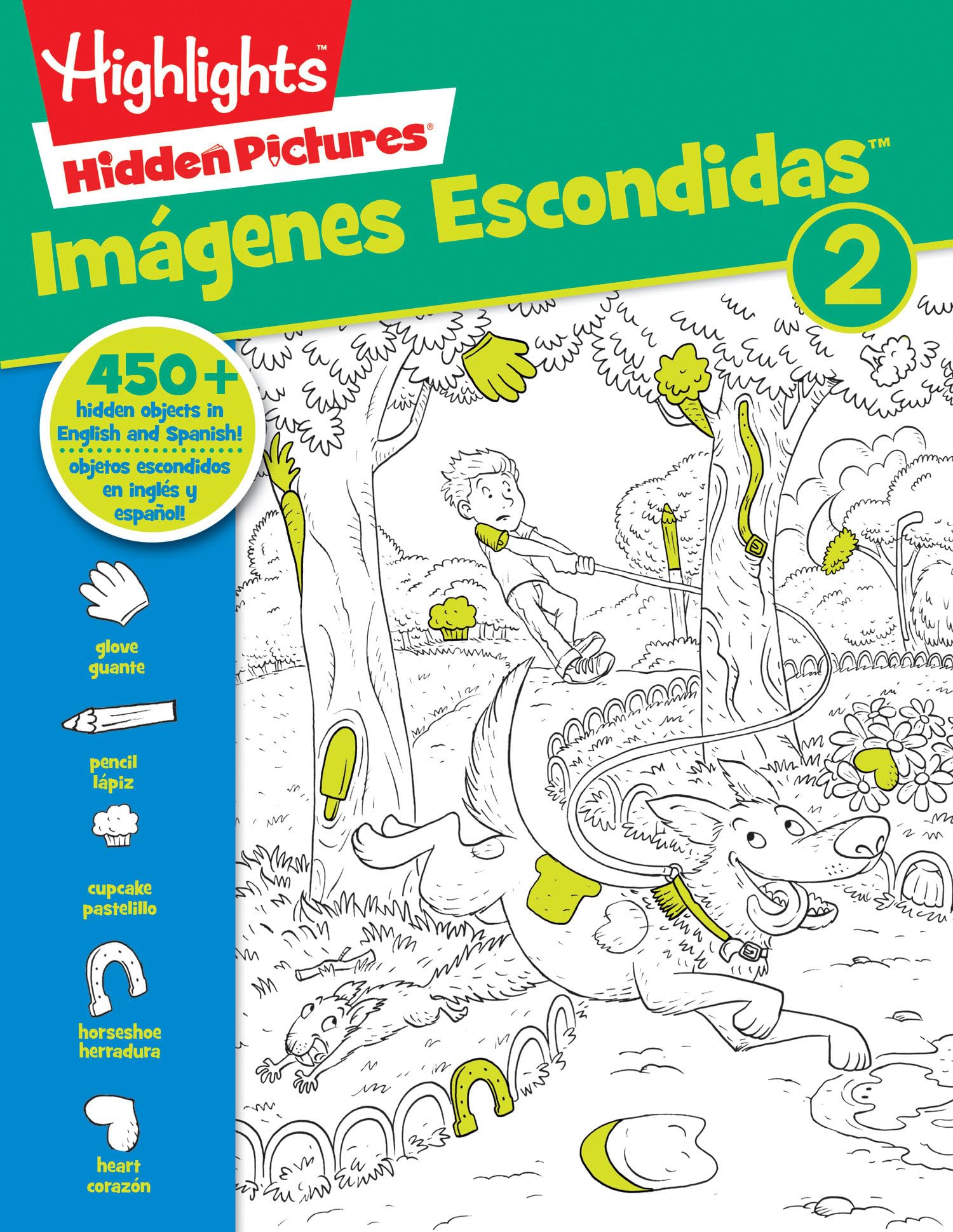 Hidden Pictures® Imágenes Escondidas(TM) 2 (Highlights Bilingüe) Tiptoi & Games