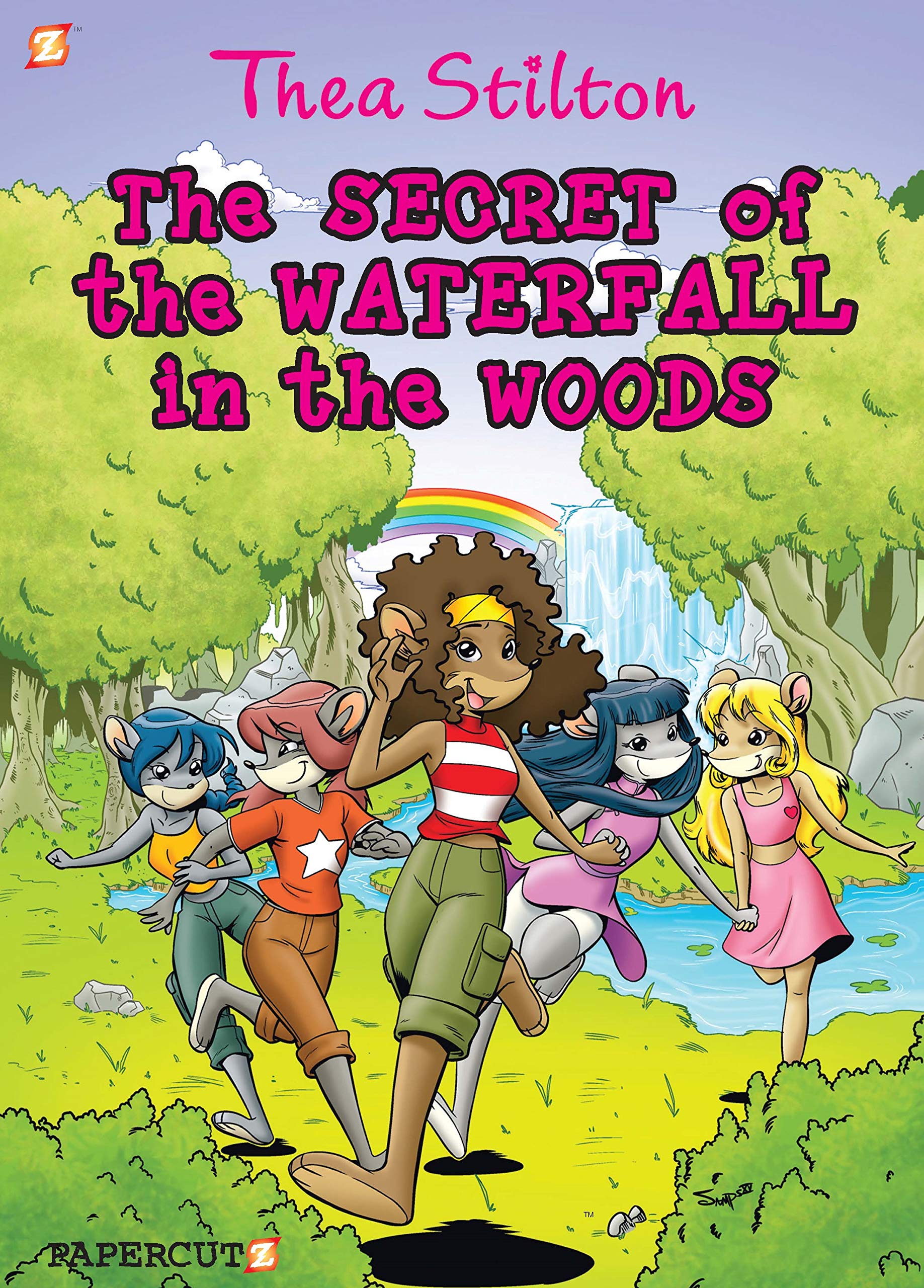 Thea Stilton Graphic Novels #5: The Secret of the Waterfall in the Woods Manga