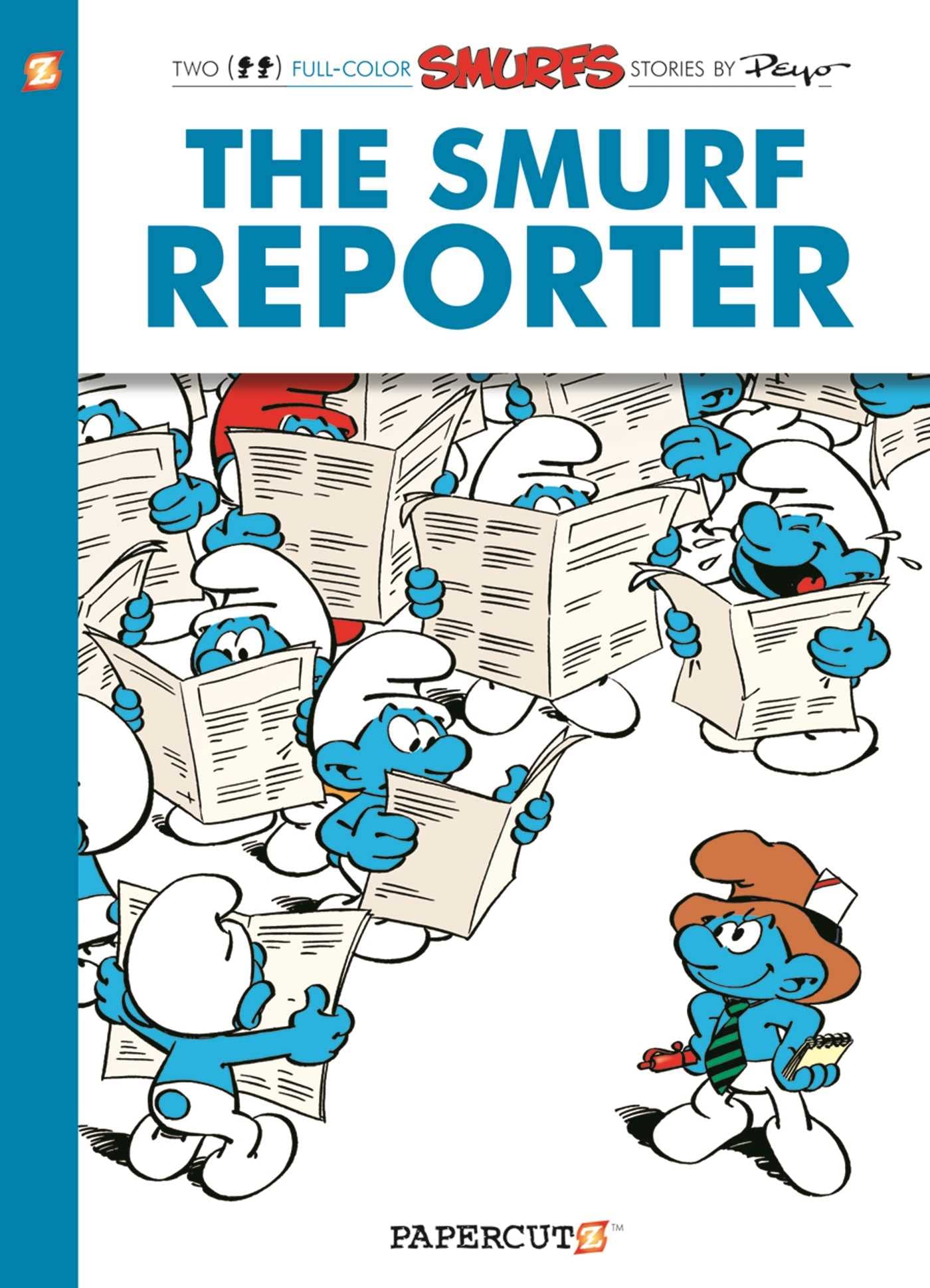 The Smurfs #24:: The Smurf Reporter (The Smurfs Graphic Novels) Manga
