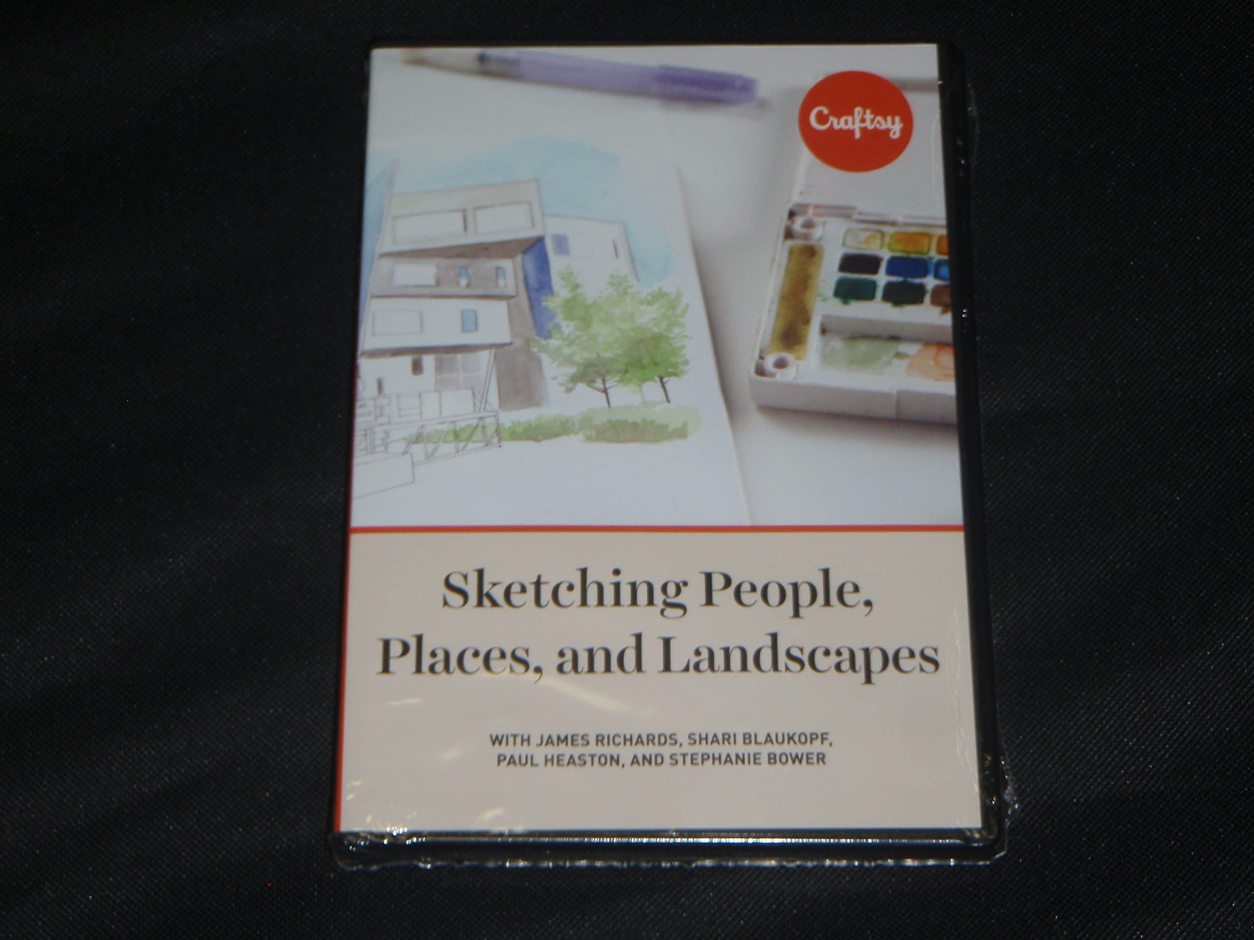 Sketching People, Places, and Landscapes DVD The Great Courses Books