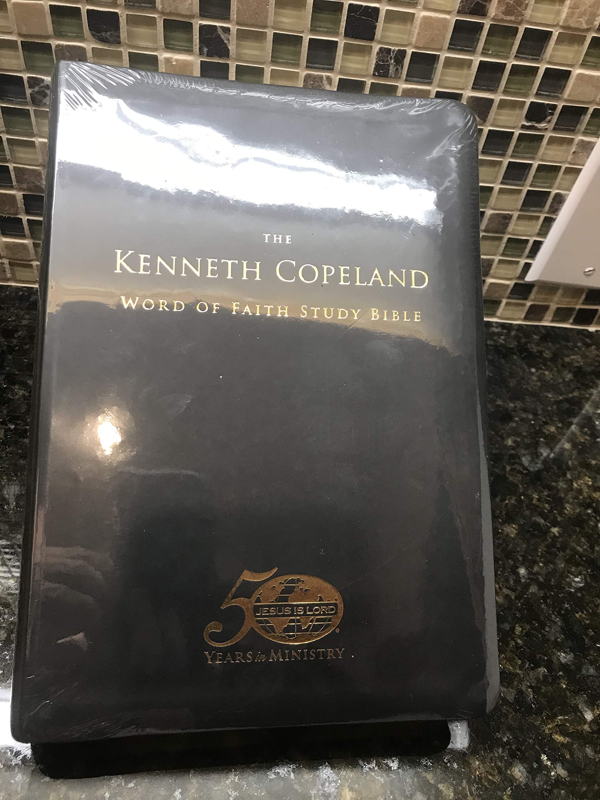 The Kenneth Copeland Word of Faith Study Bible 50 Year Anniversary Edition Books