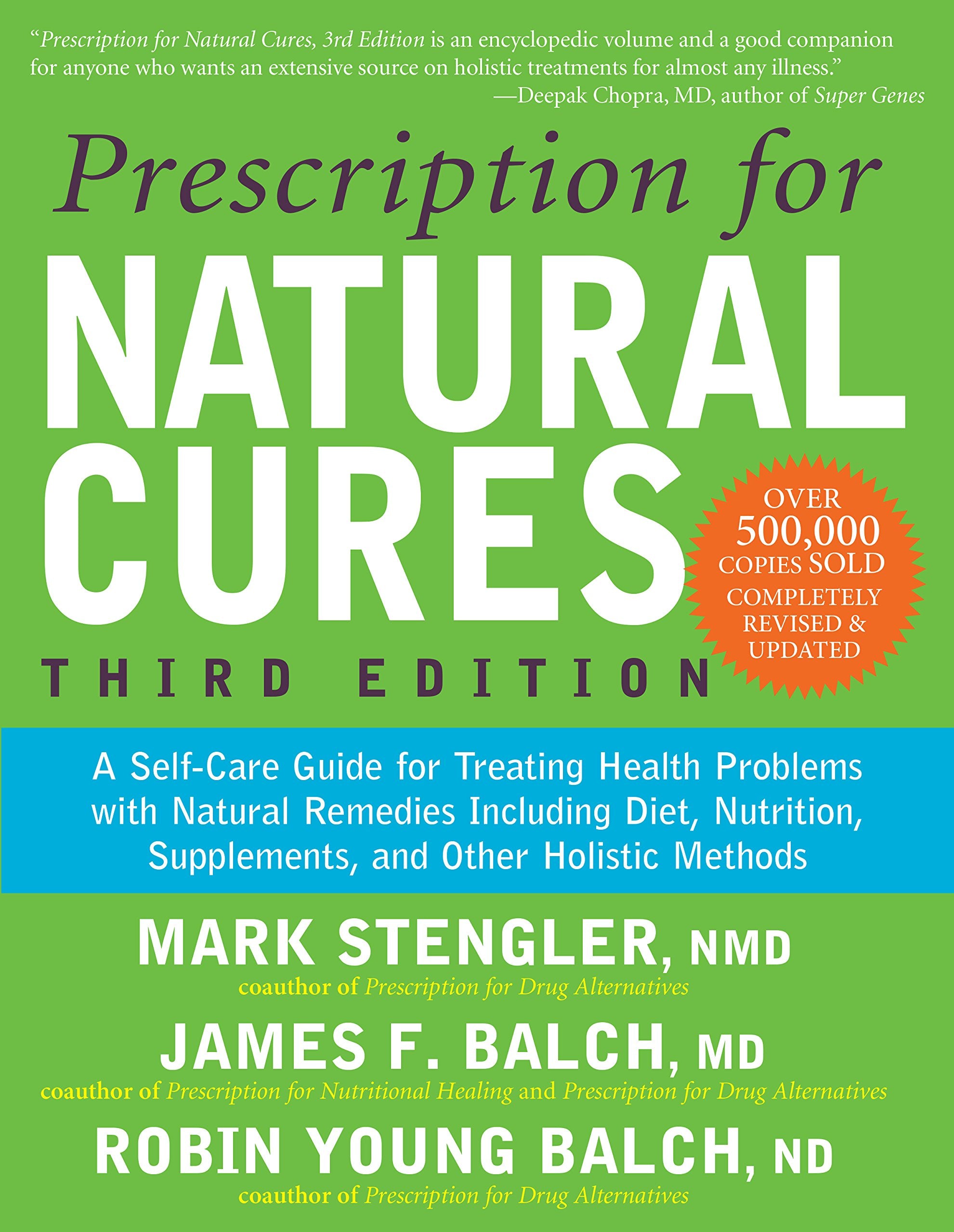 Prescription for Natural Cures (Third Edition) book