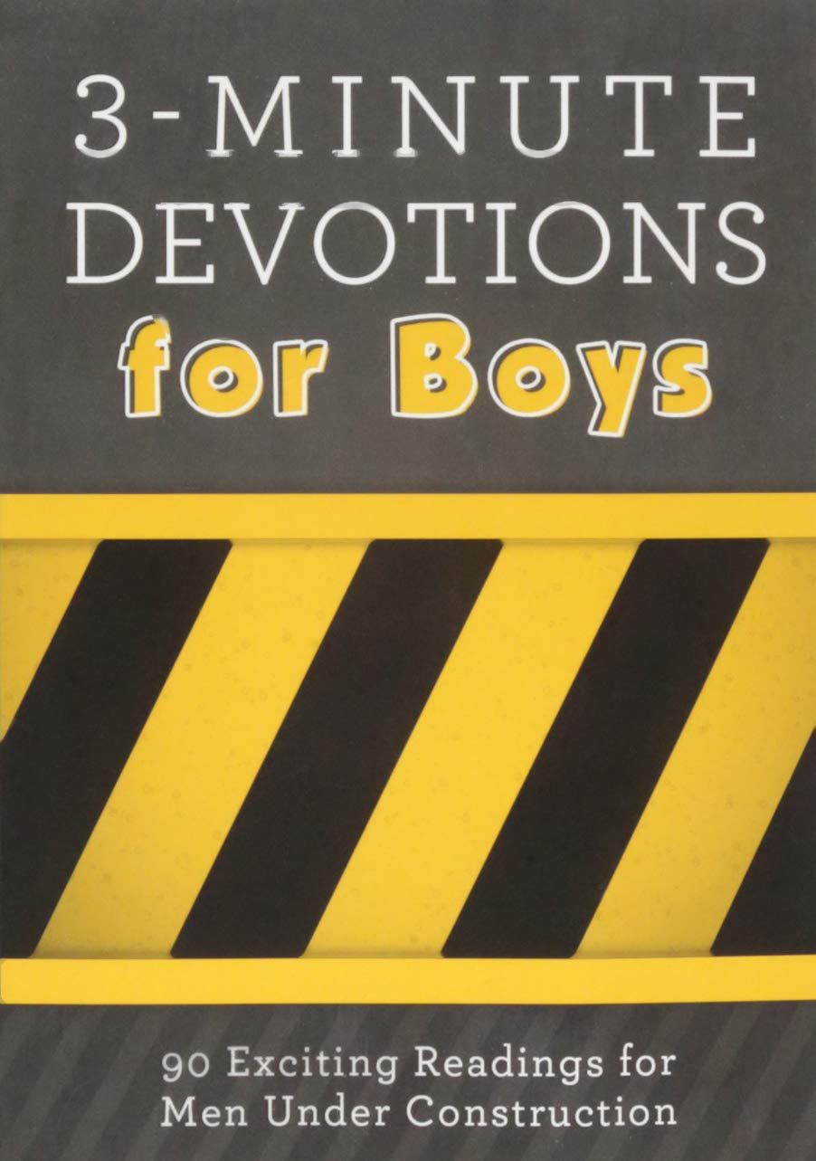 3-Minute Devotions for Boys Non-fiction books for kids
