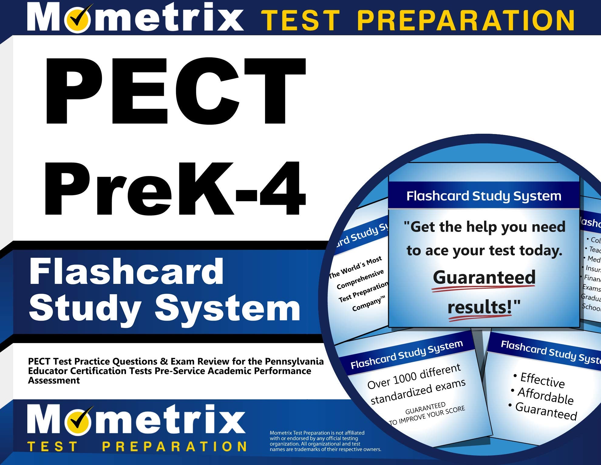 Pect Prek-4 Flashcard Study System: Pect Test Practice Questions & Exam Review for the Pennsylvania Educator Certification Tests Reference Books