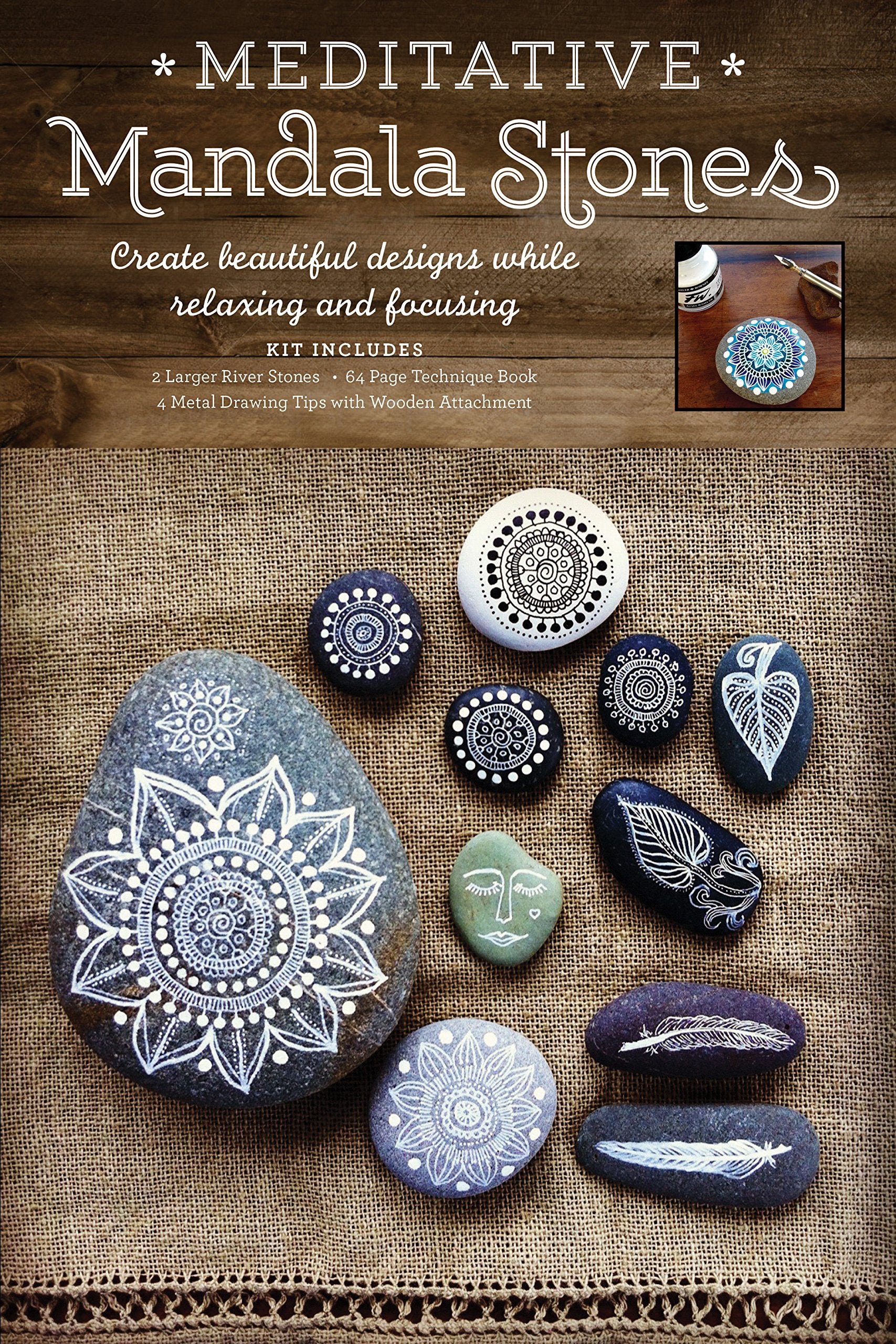 Meditative Mandala Stones: Create Beautiful Designs while Relaxing and Focusing Film, Art & Culture