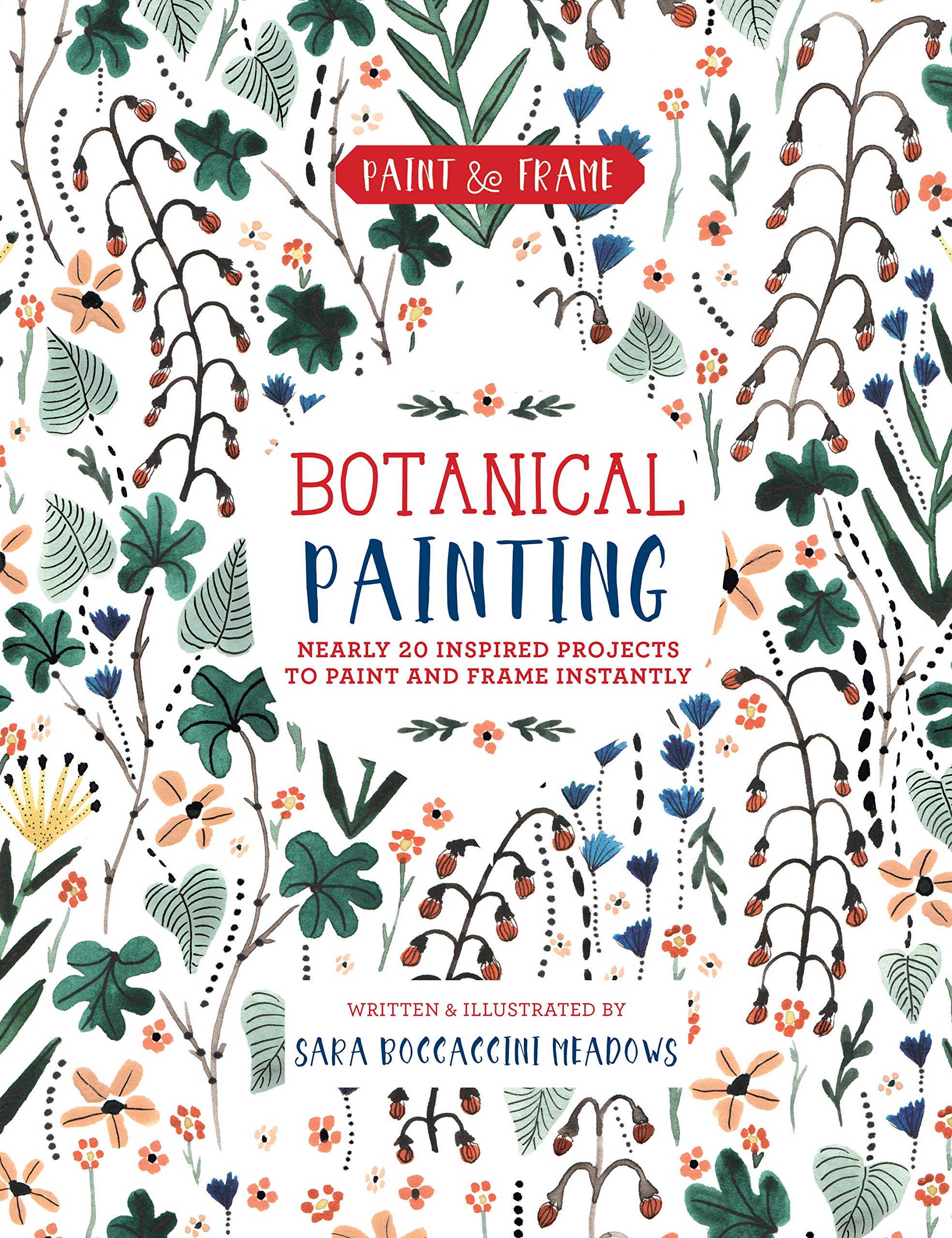 Paint and Frame: Botanical Painting: Nearly 20 Inspired Projects to Paint and Frame Instantly (Paint & Frame) Film, Art & Culture